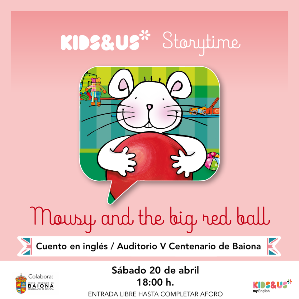 Cuento en inglés para nuestros pequeños en el Auditorio V Centenario de Baiona