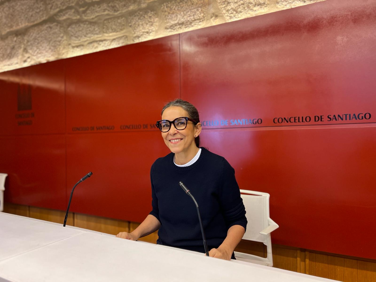 IMAXE – Mercedes Rosón durante a rolda de prensa