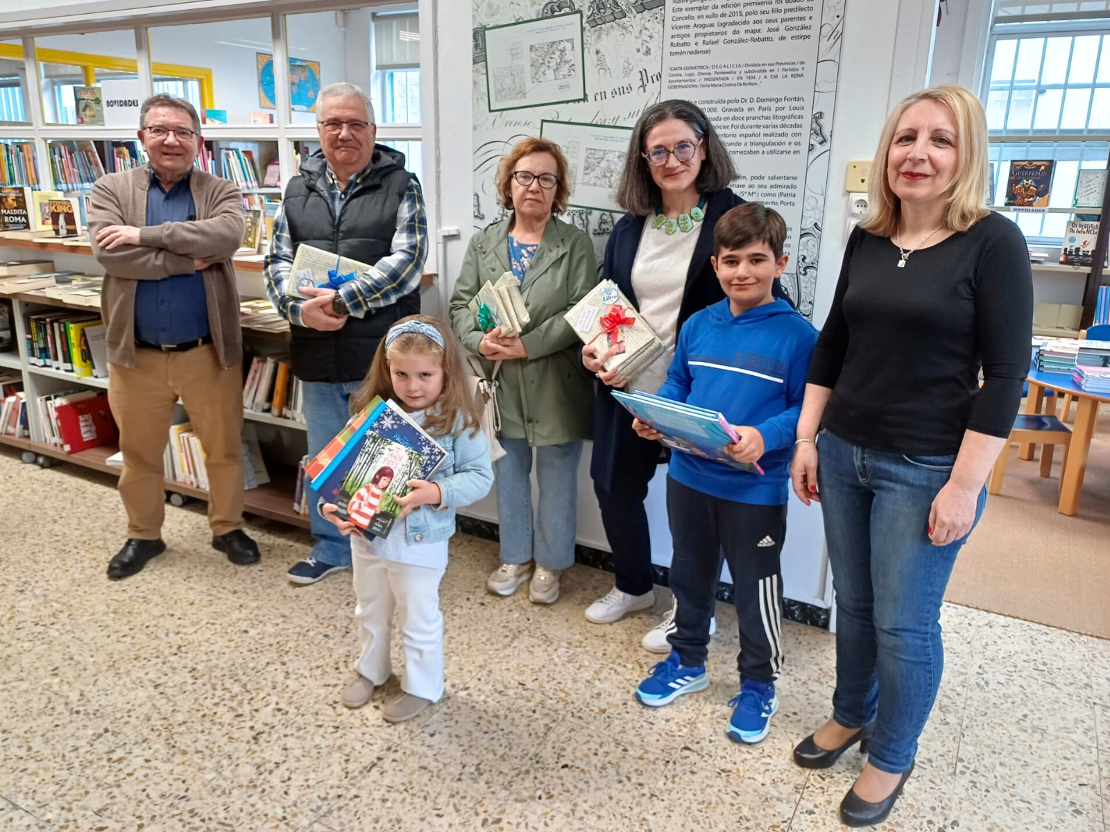 PREMIADOS E PREMIADAS FLANQUEADOS POLA EDILA DE CULTURA E O DE OBRAS