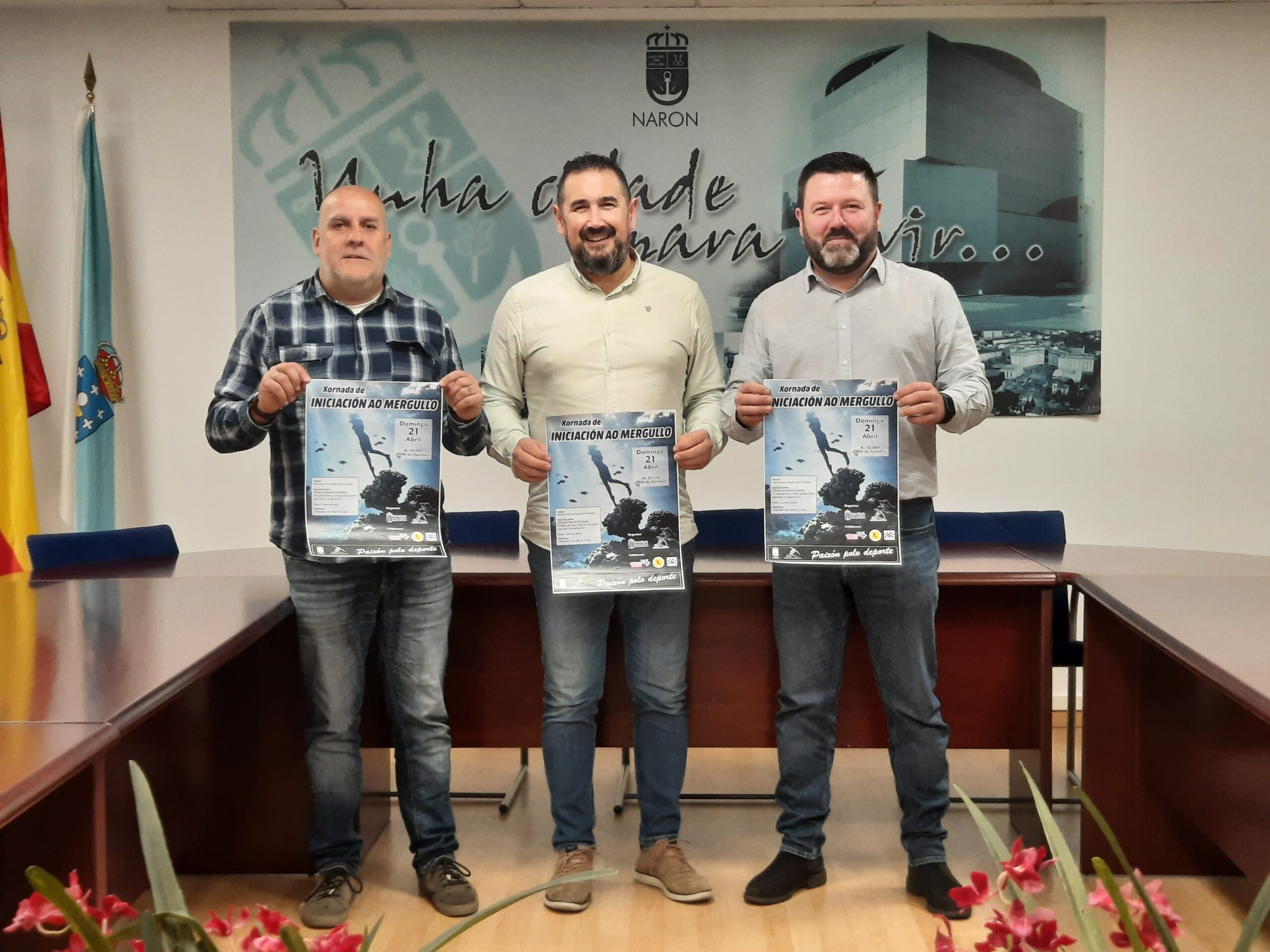 Presentación xornada mergullo