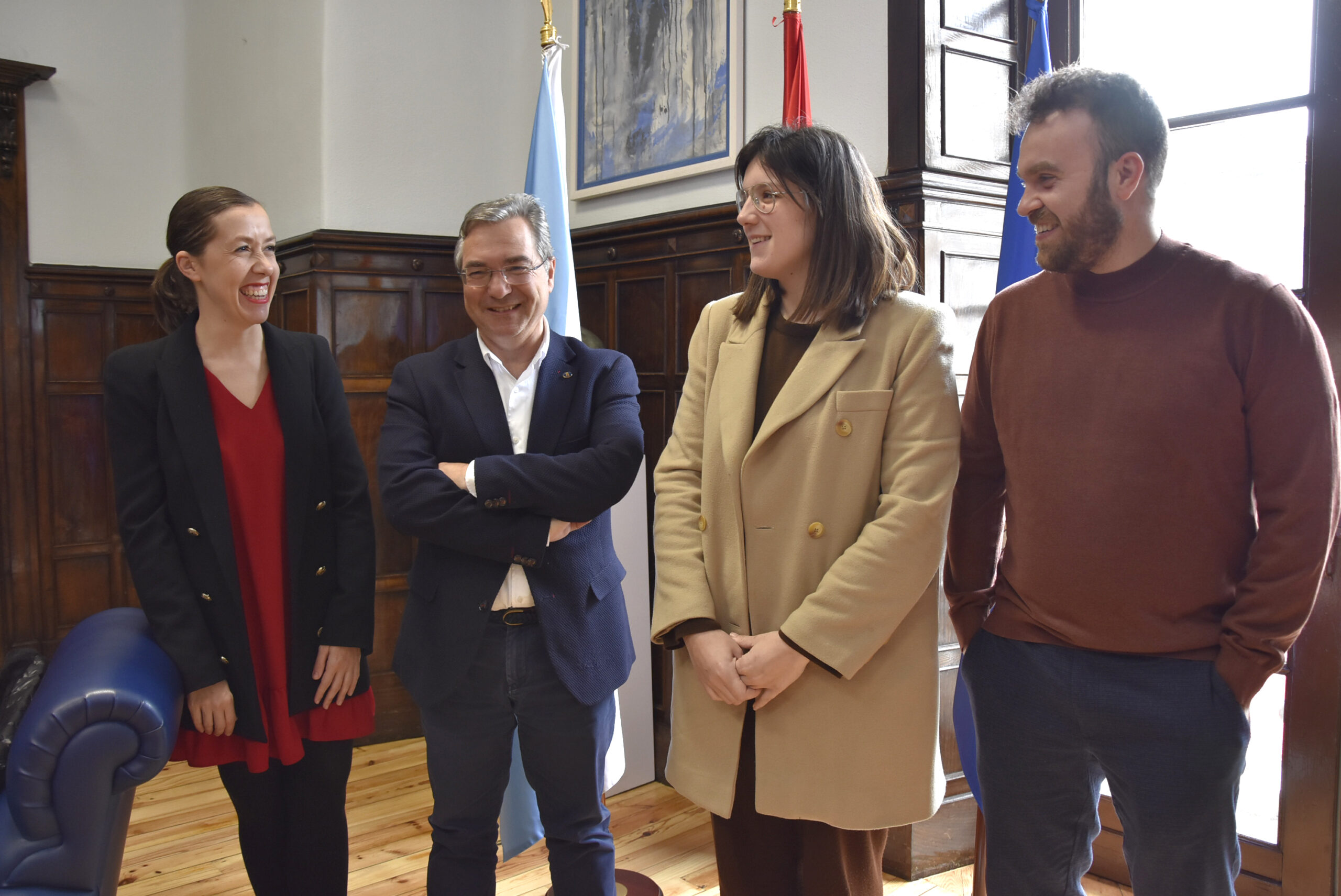 Reunioìn coa directiva de AJE Ourense – 1