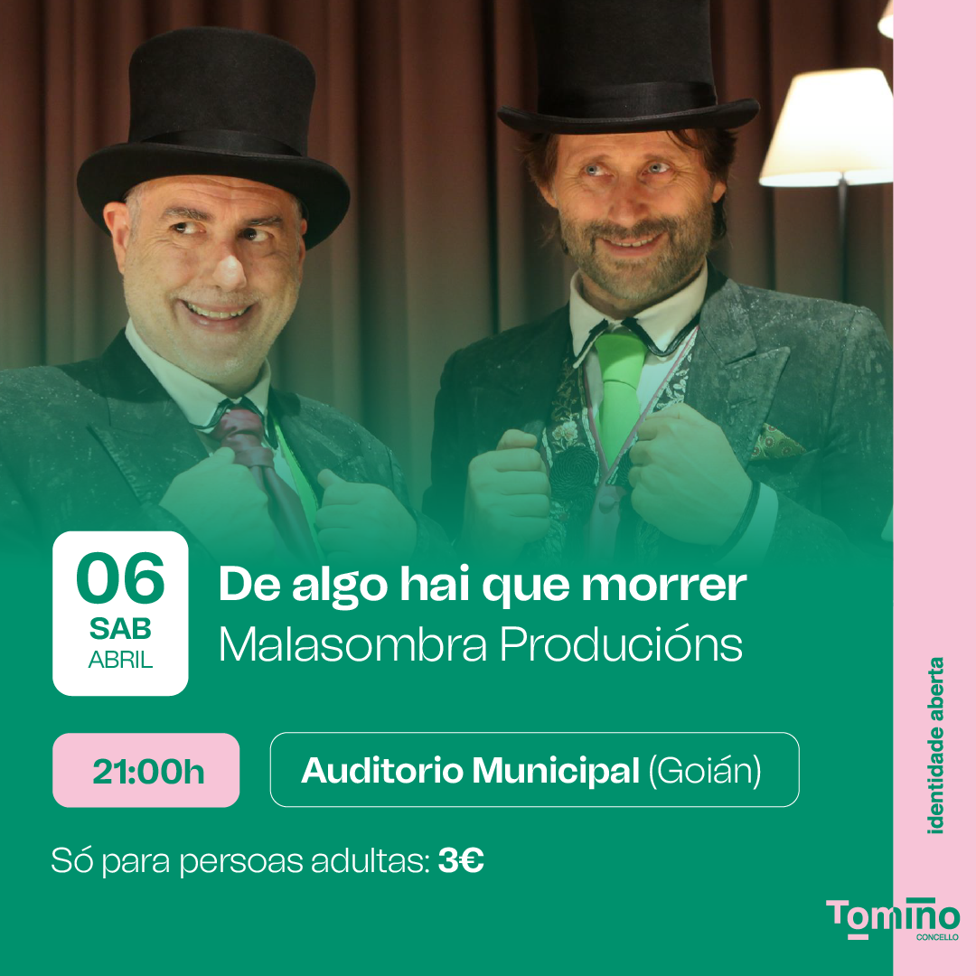 Tomiño prepárase para morrer de risa cun novo espectáculo de Malasombra Producións