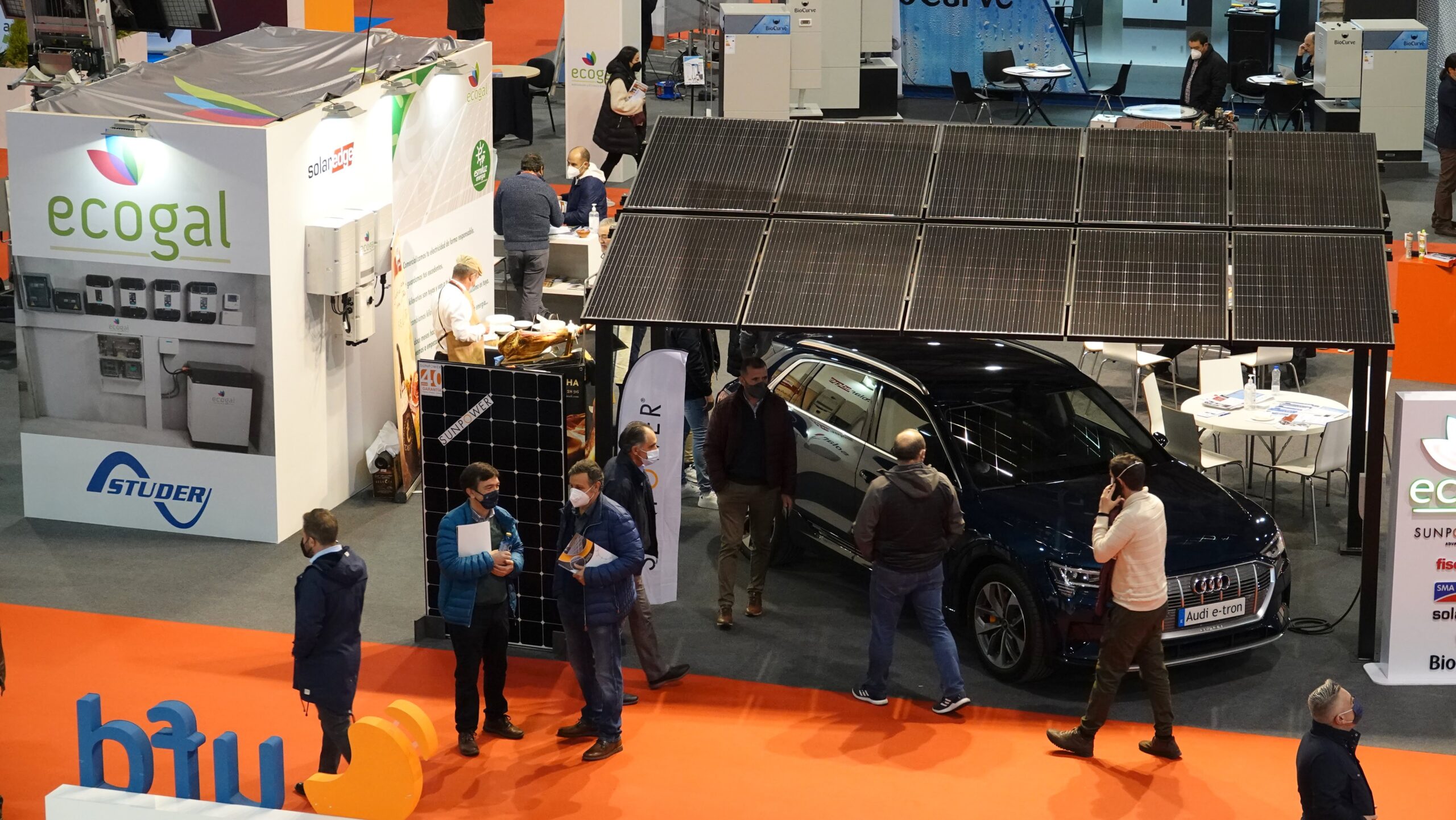 Vehículo con combustible alternativa en Enerxétika 2022