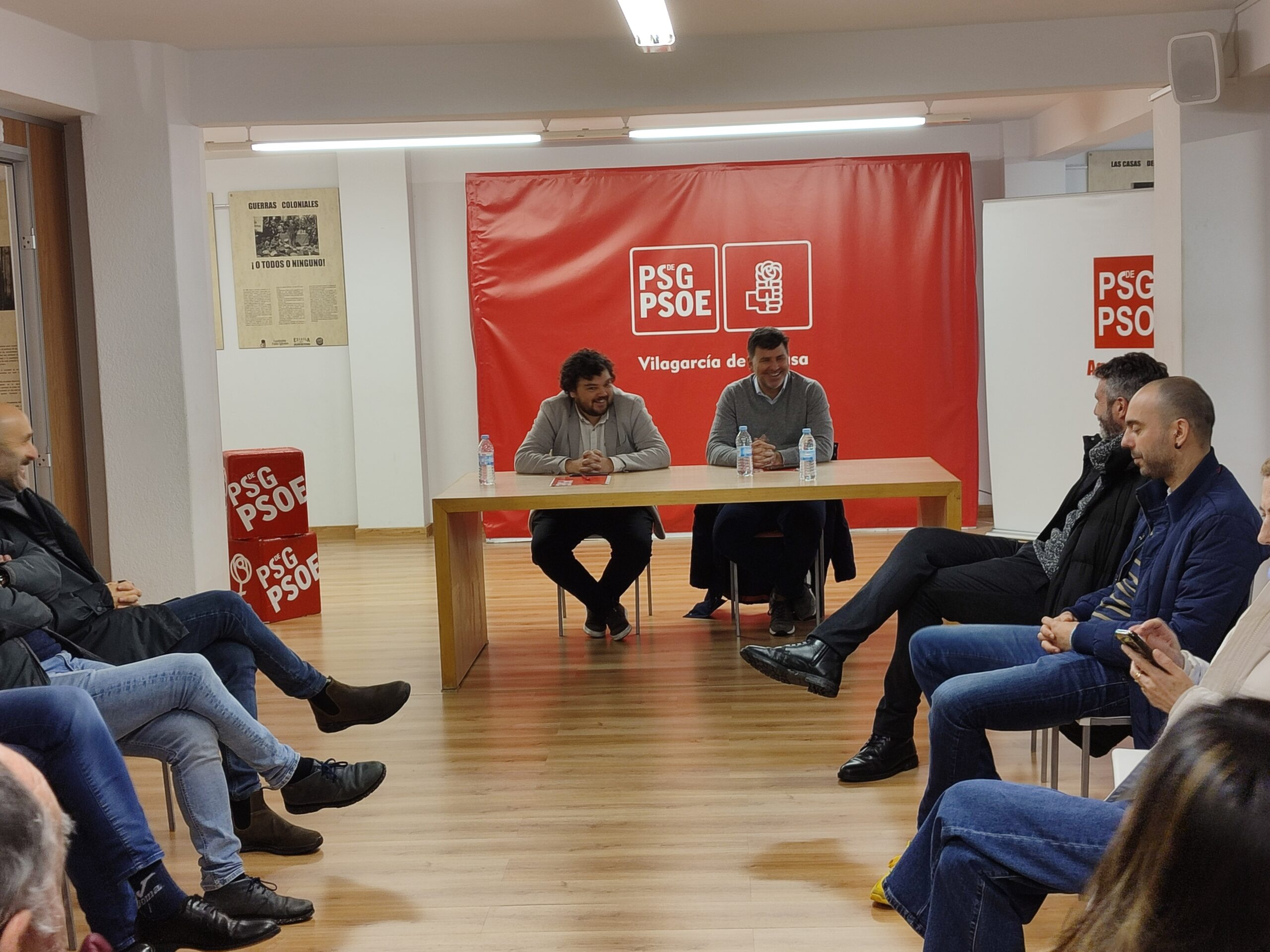 Visita del eurodiputado galego Nicolás González Casares 3