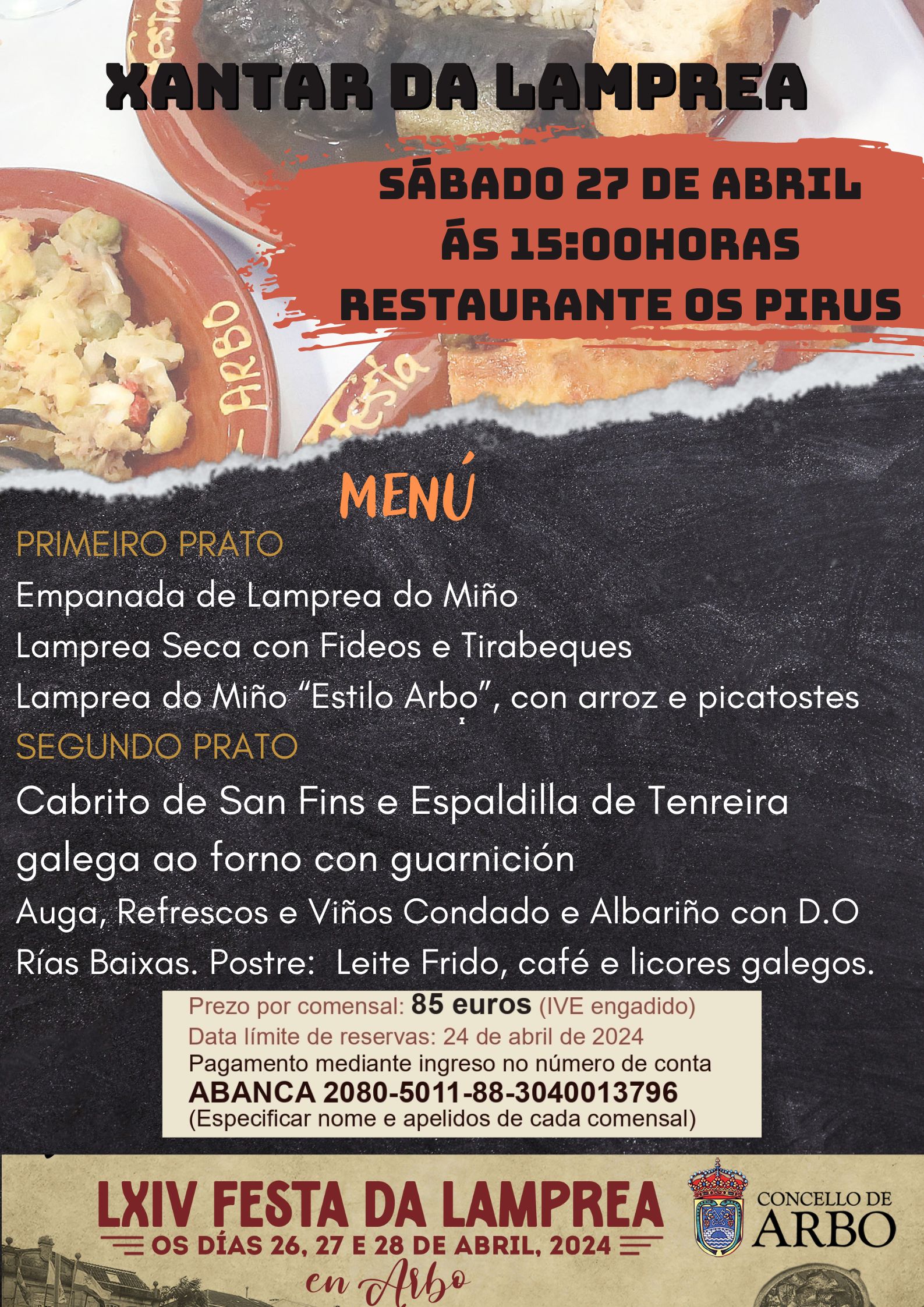 XANTARLXIV FESTA DA LAMPREA