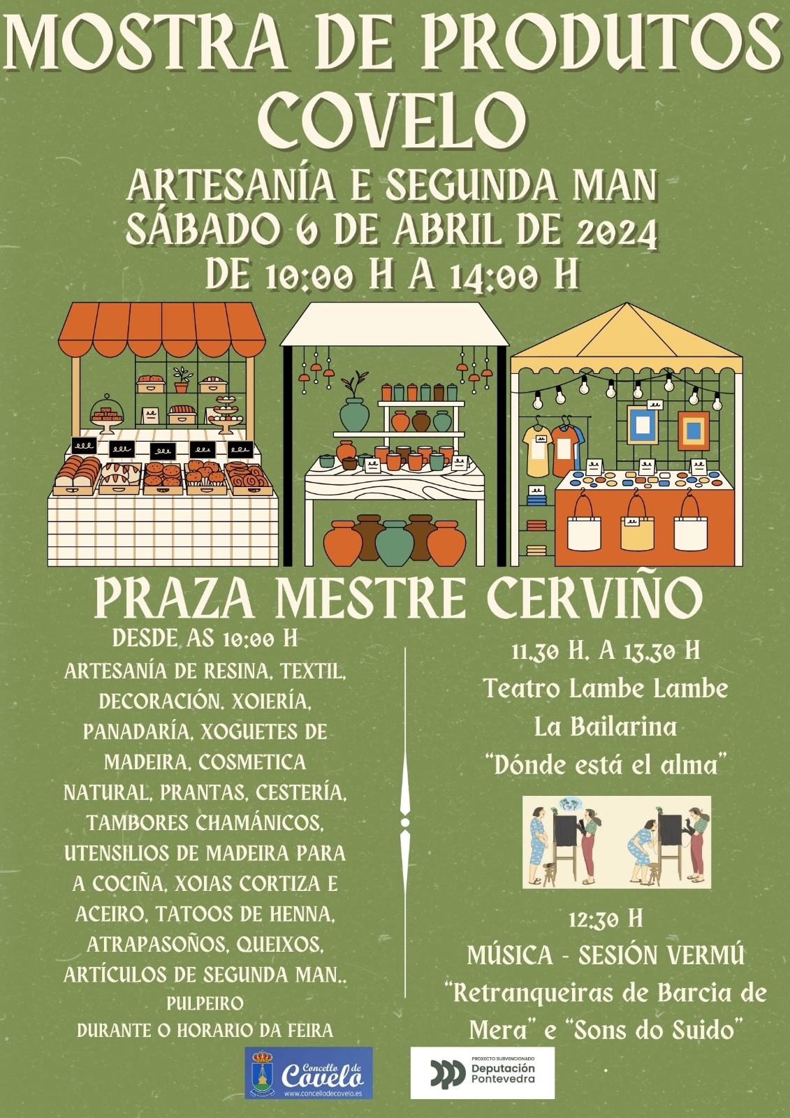 mostra de produtos de Covelo abril