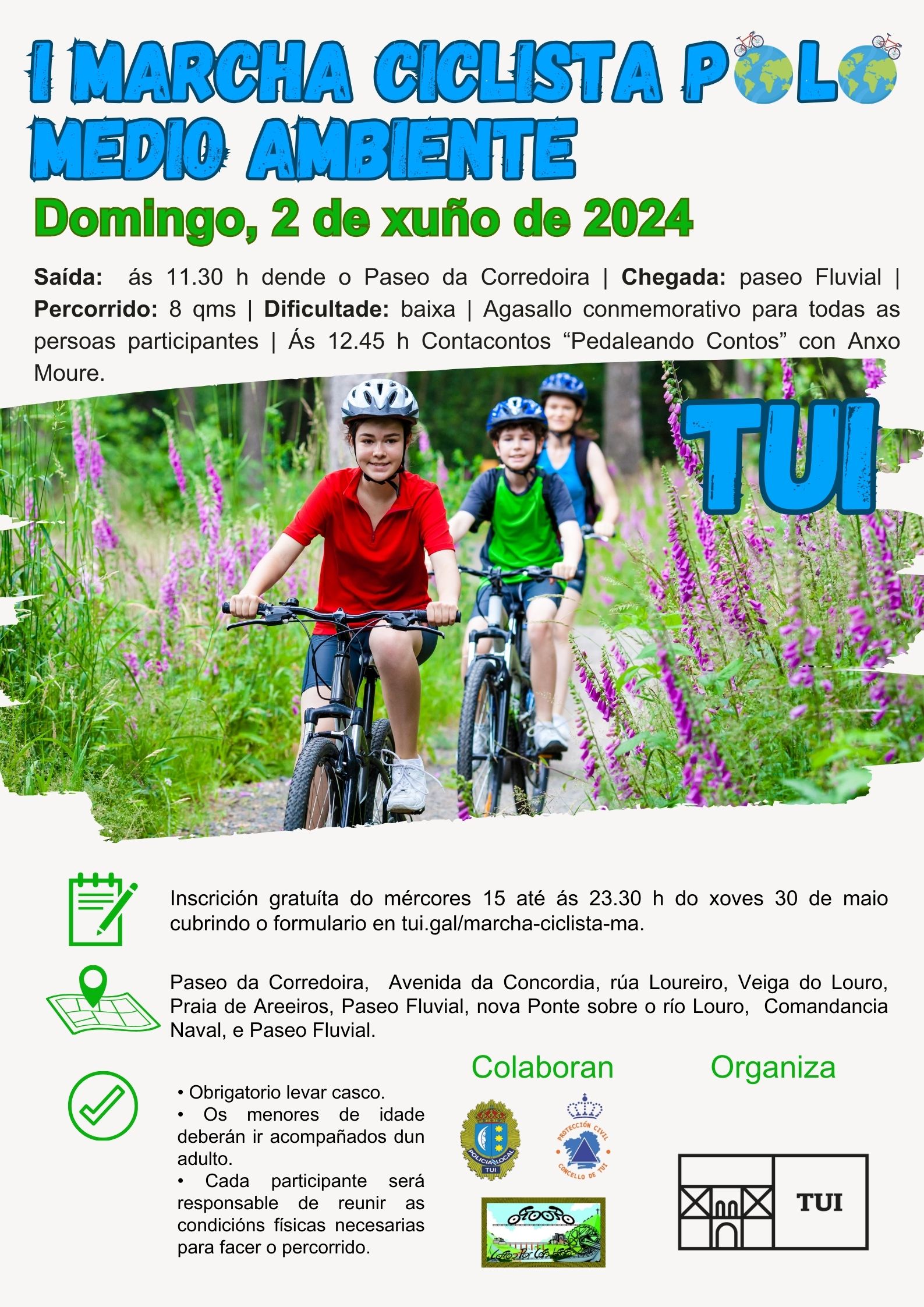 14052024 Cartel I Marcha Ciclista polo Medioambiente
