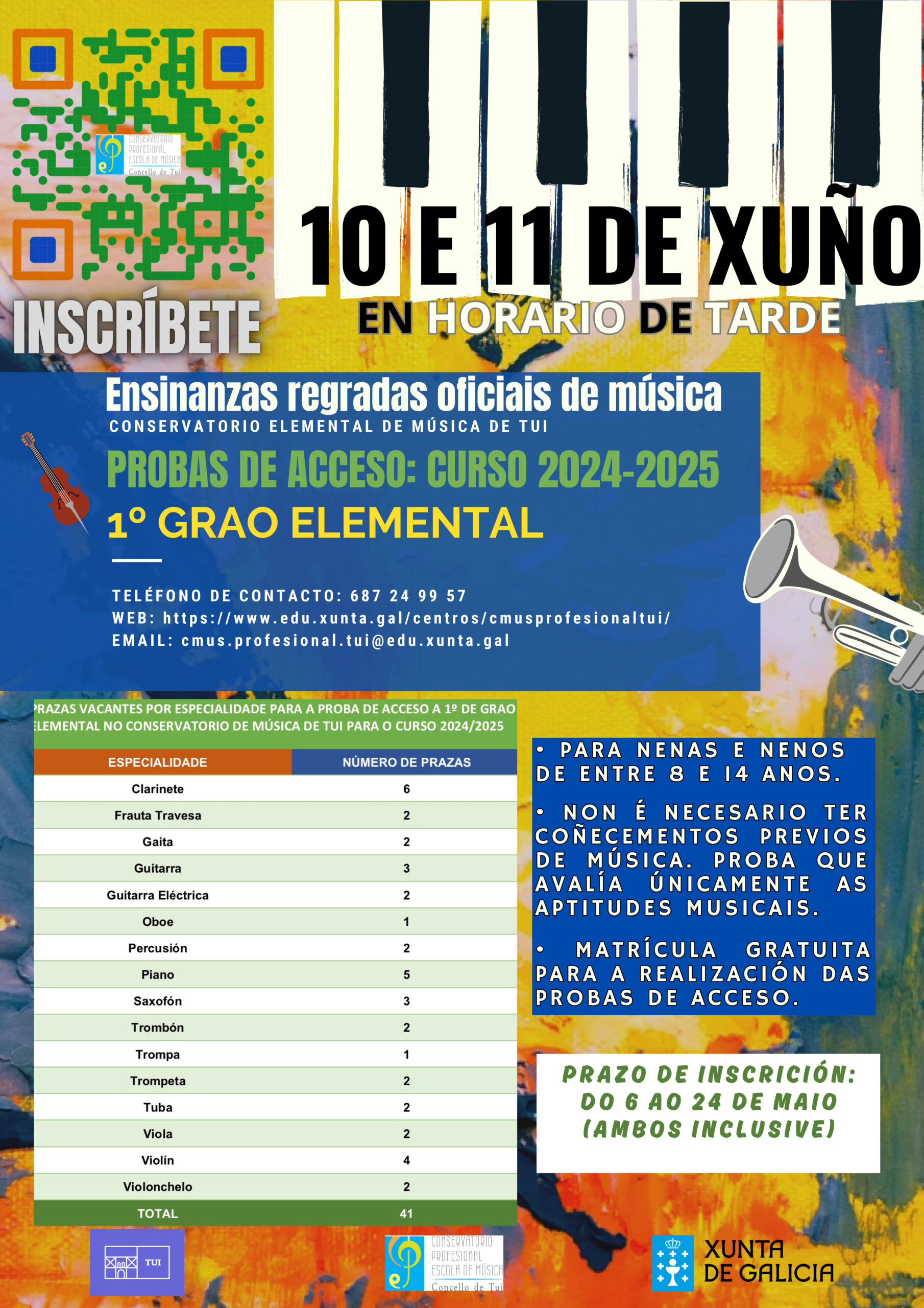 Probas de acceso 2024!