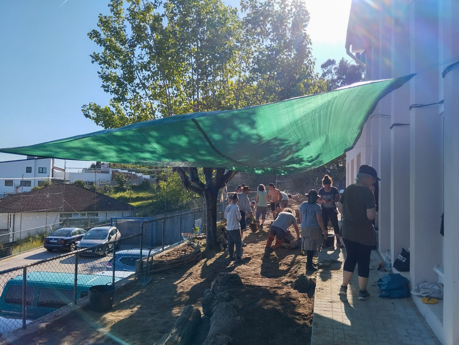 Adíase continuidade creación xardín veciñal Ribeiriña