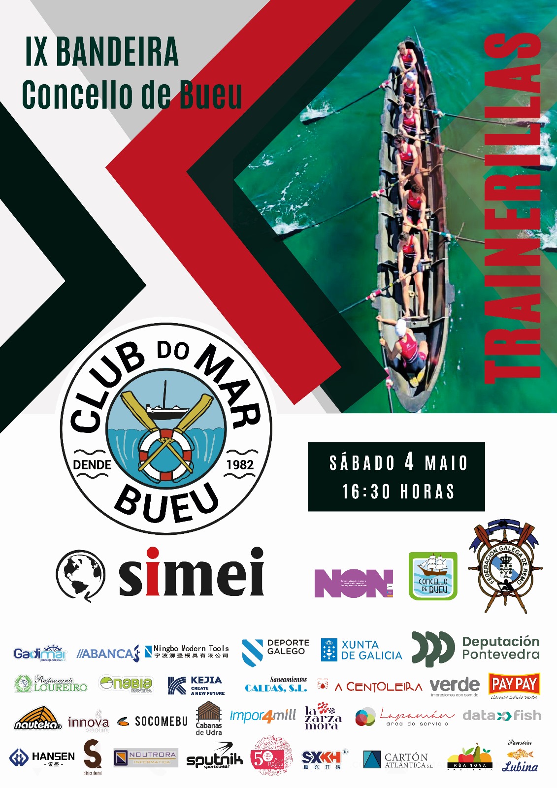 Cartel IX Band. Trainerillas Bueu 2024