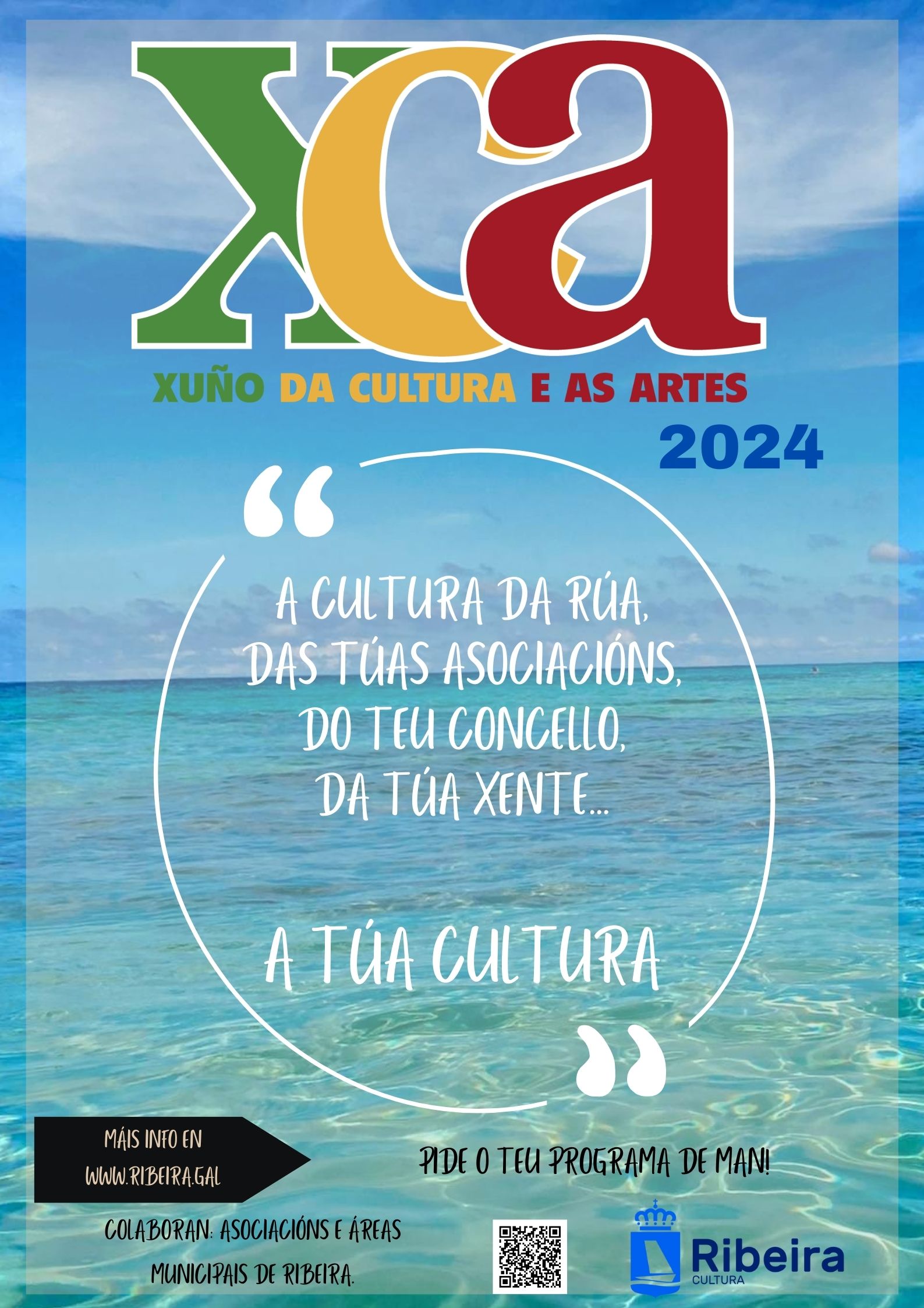 Cartel Xuño da Cultura e as Artes 2024