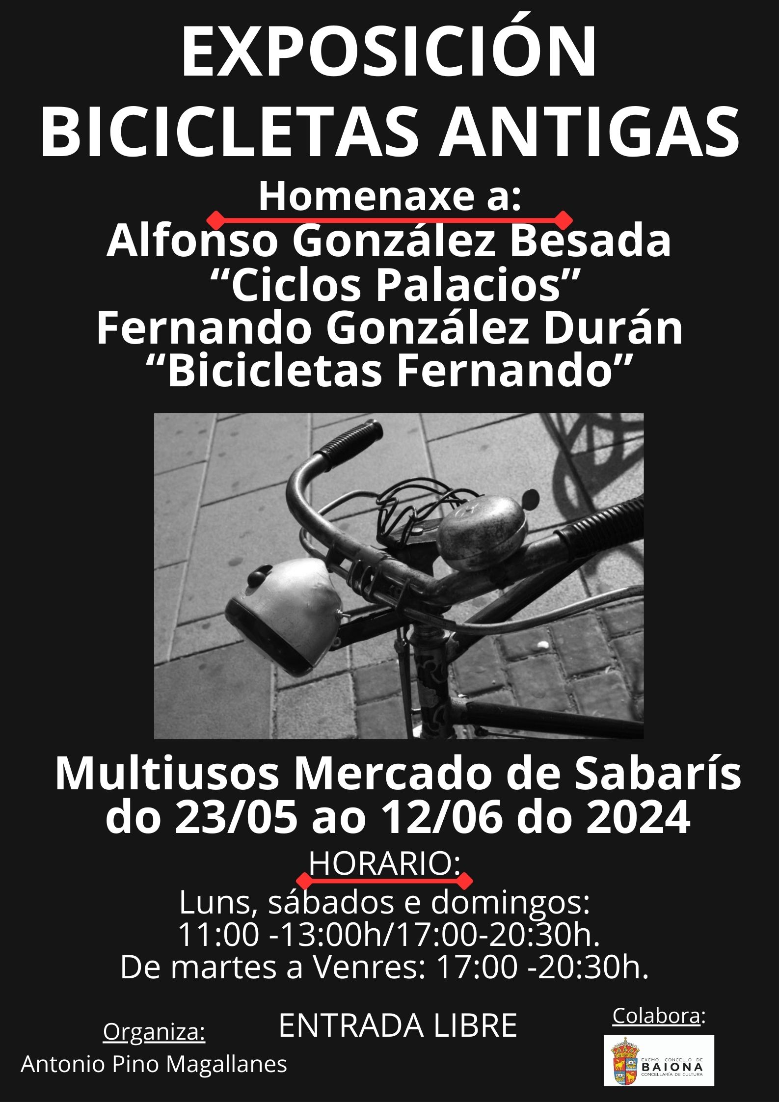 EXPOSICIÓN DE BICICLETAS ANTIGUAS