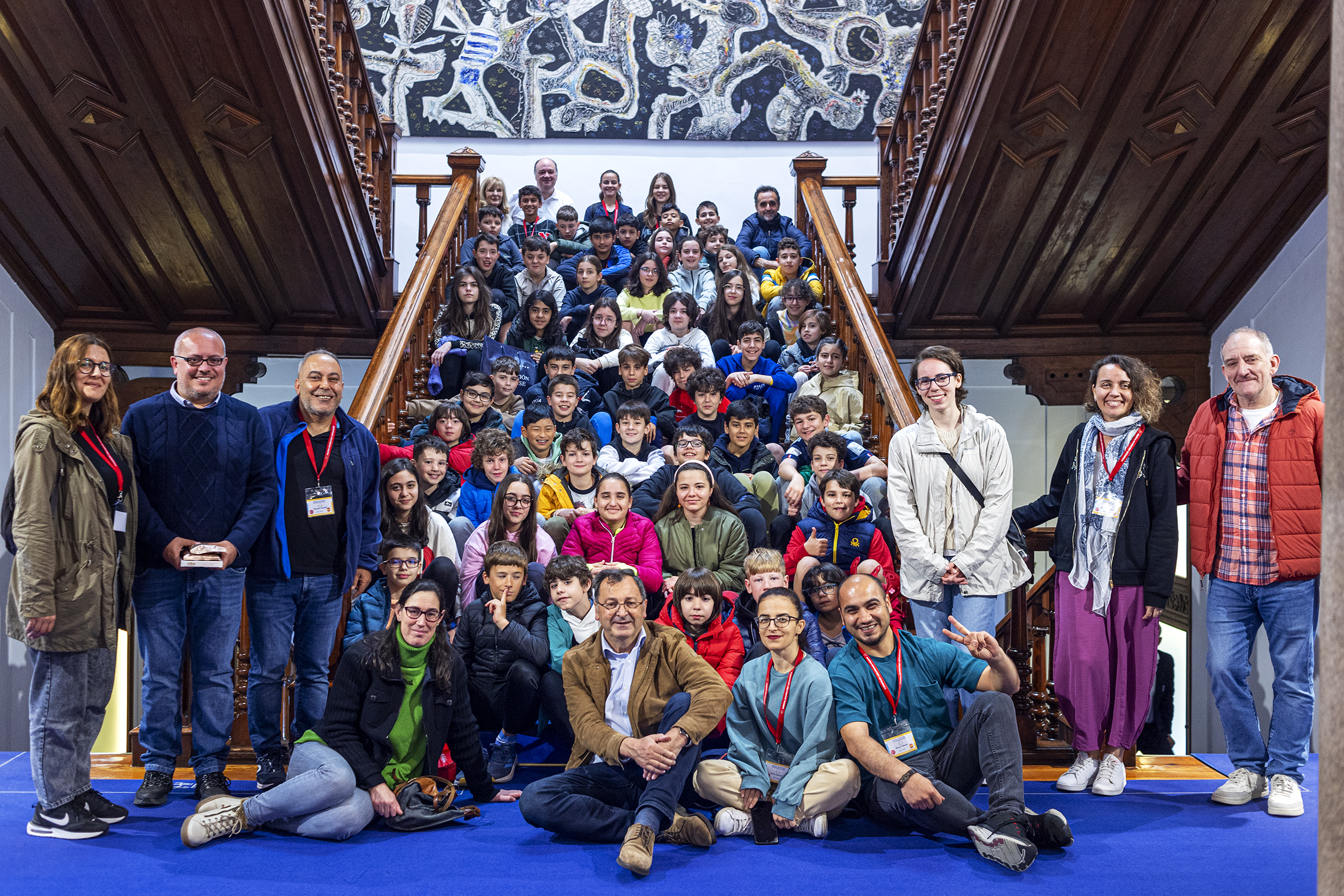 Recepción ao alumnado do programa Erasmu do CEIP Mestre Vide – 1