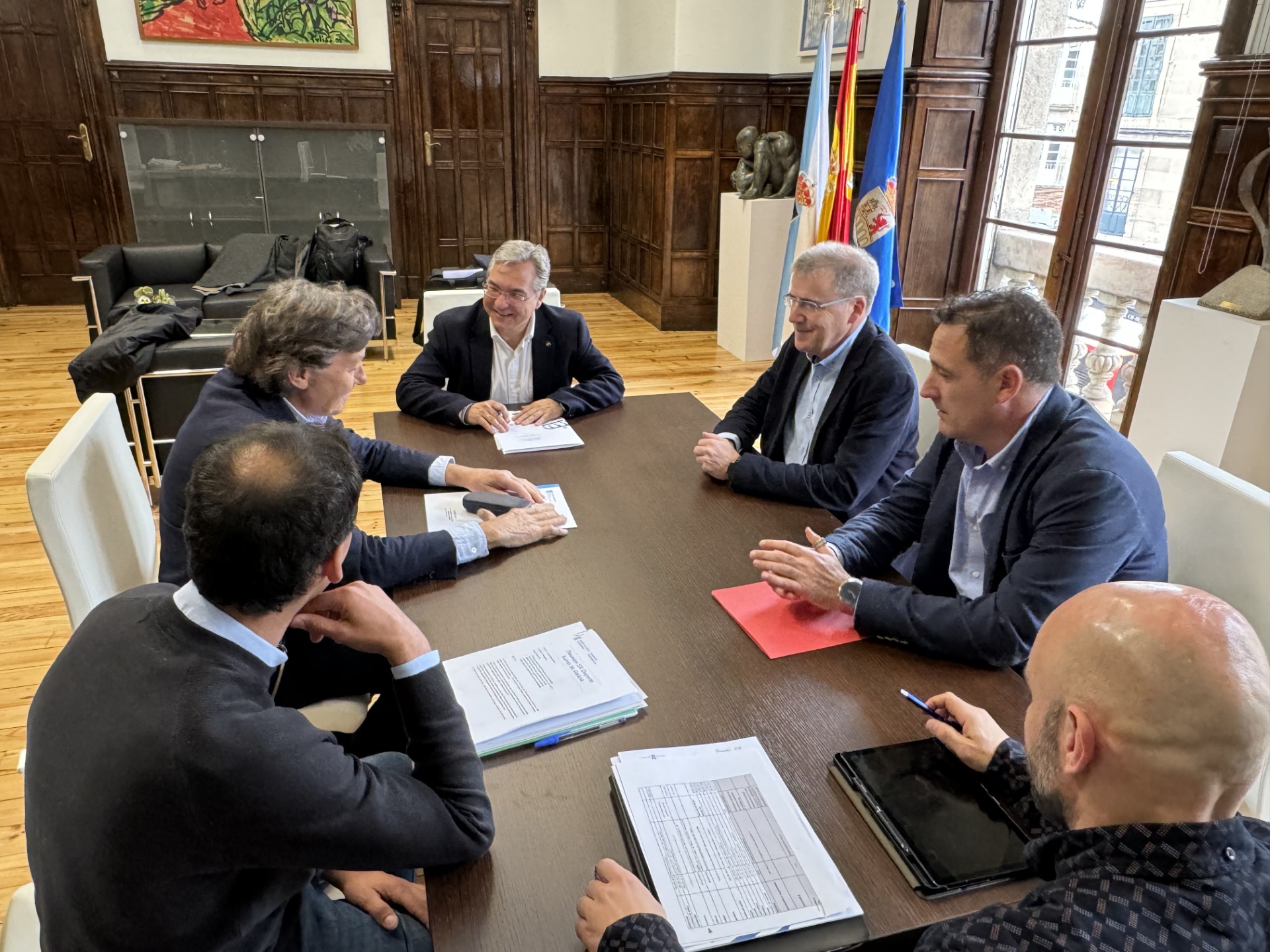 Reunioìn con Joseì Ramoìn Lete Lasa