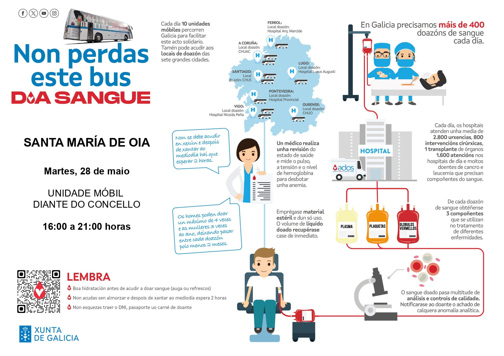 SANTA MARÍA DE OIA flyer