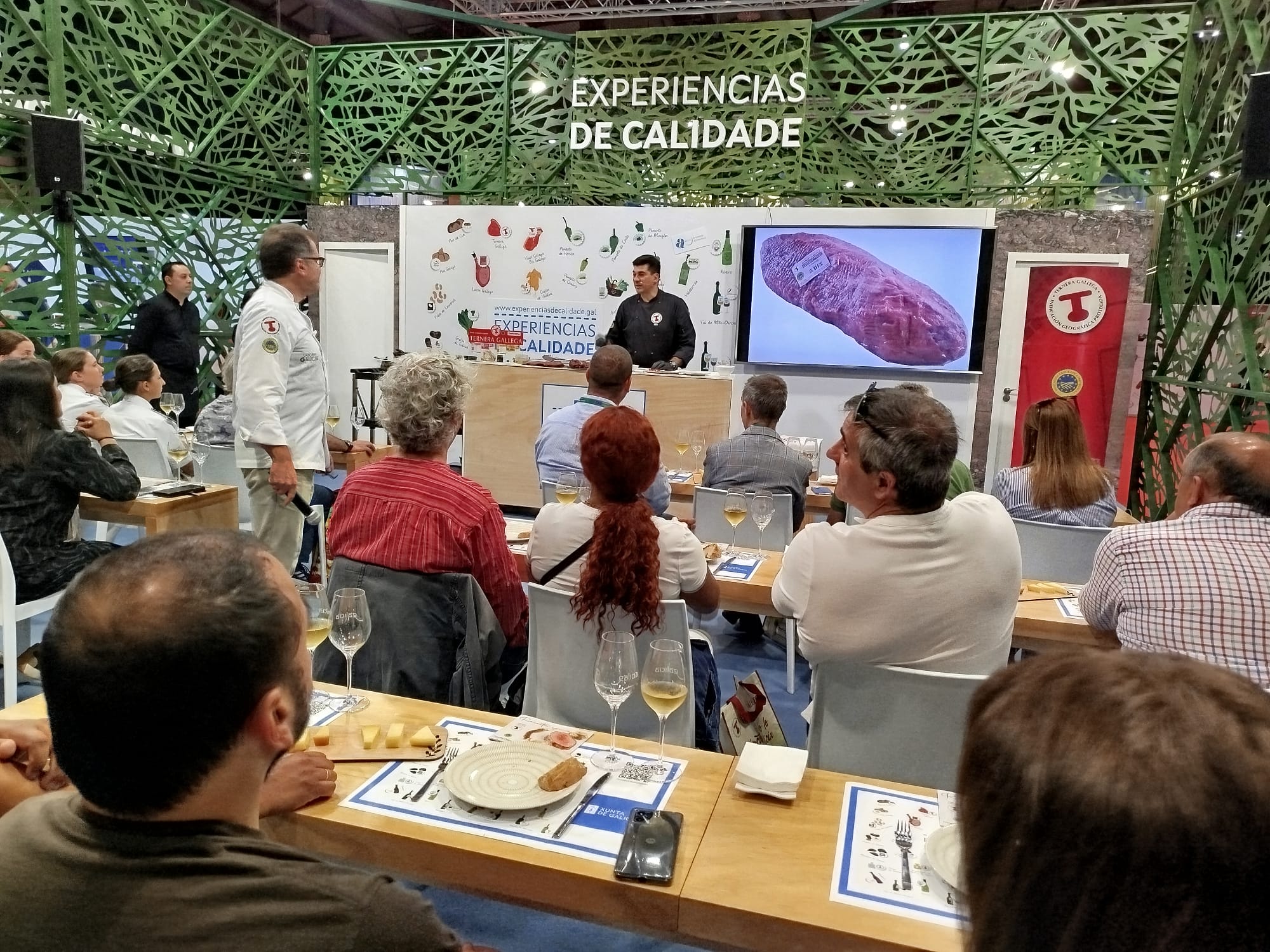 Showcooking en Salimat Abanca 2024 esta mañá