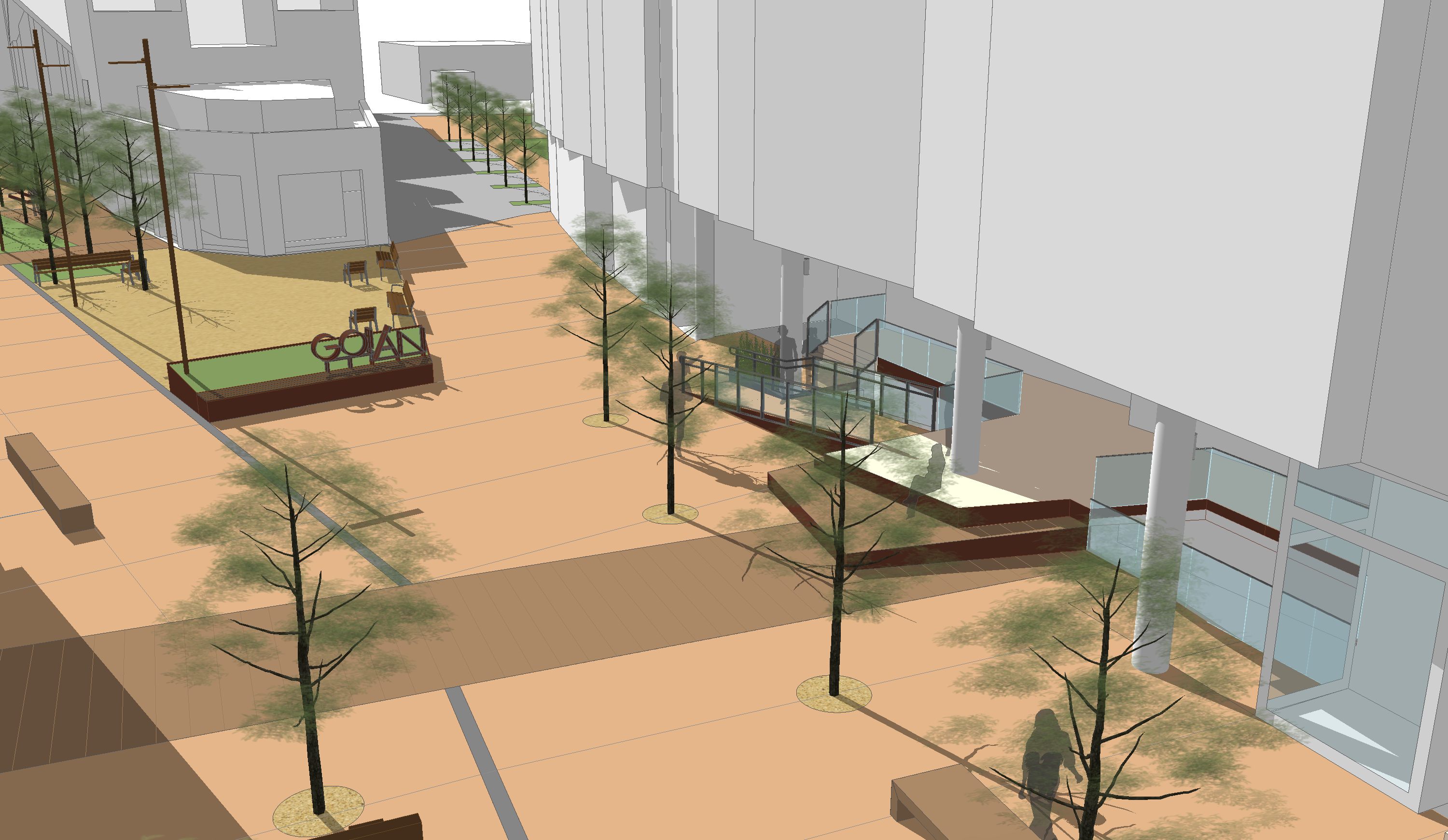 Tomiño dá pulo ao comercio local de Goián coa mellora da accesibilidade e a creación de novos microespazos