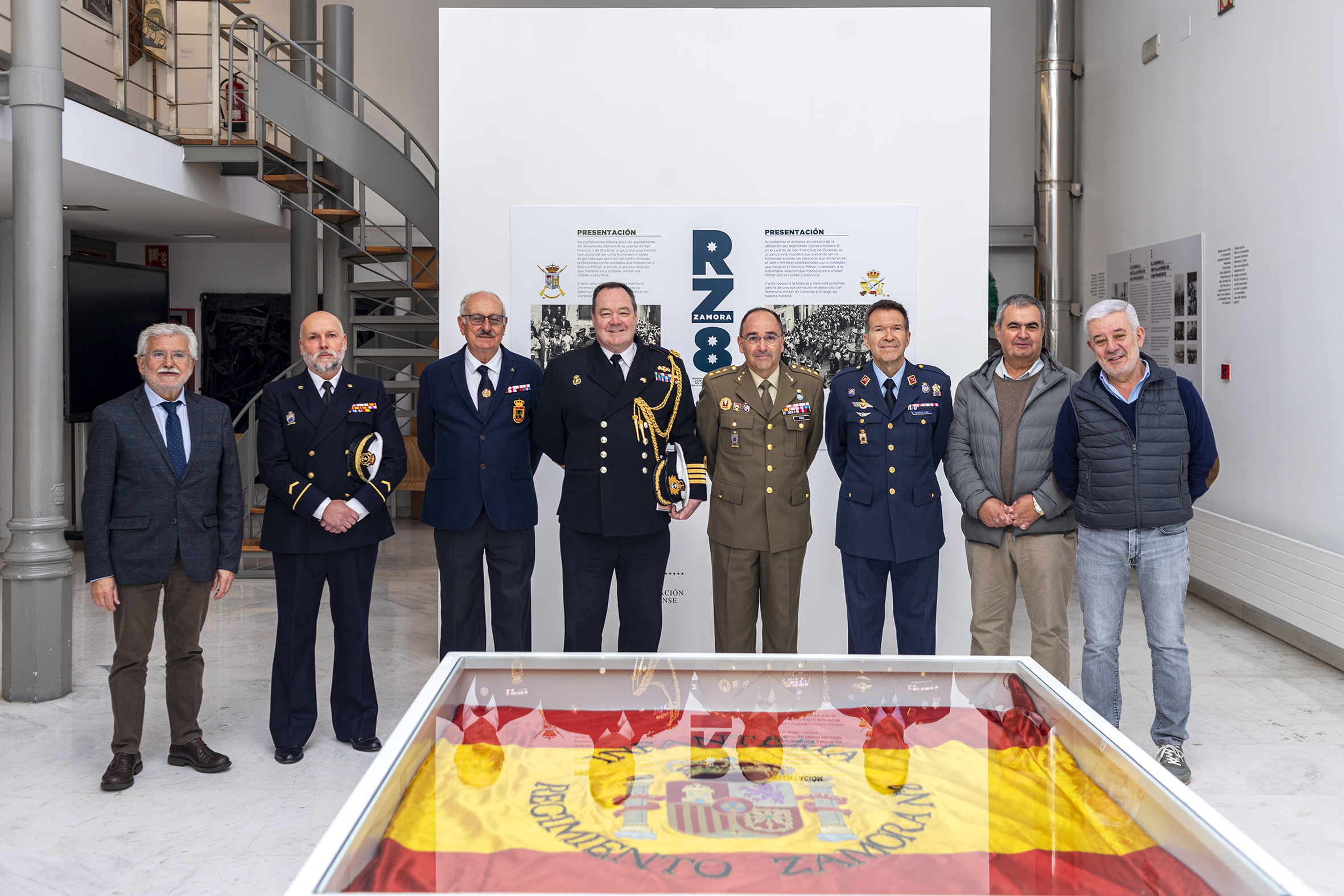 Visita á Exposición Rexemento Zamora 8 no Centro Cultural – 1