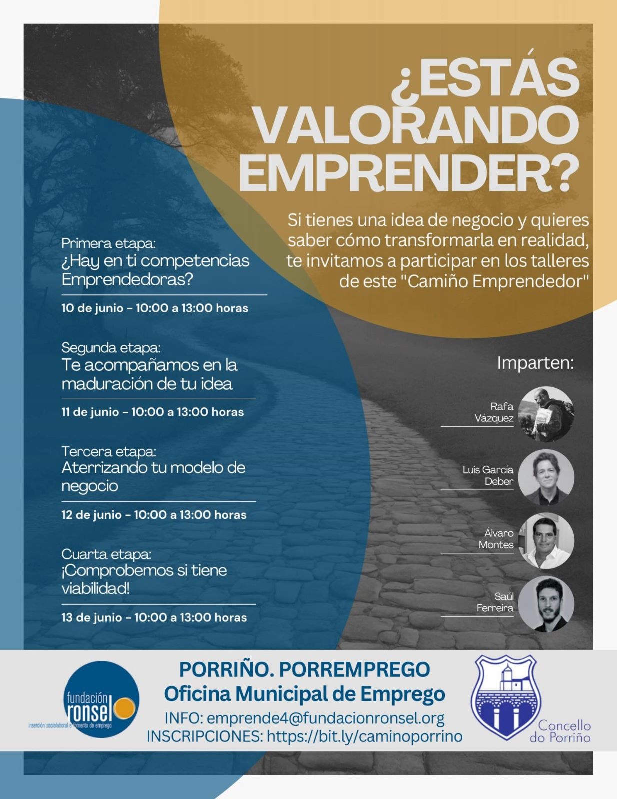 curso-camiño-emprendedor-porrino-cartaz