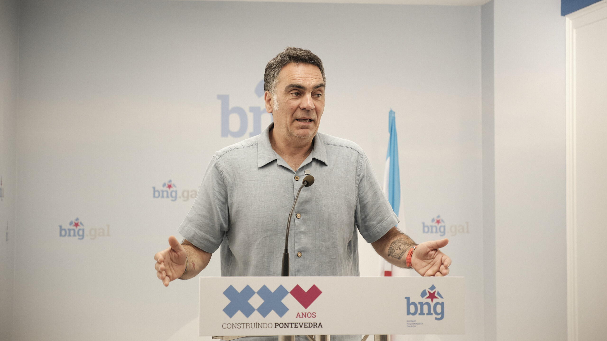 2024-06-07 Demetrio Gómez na presentación dos actos dos 25 anos de goberno3