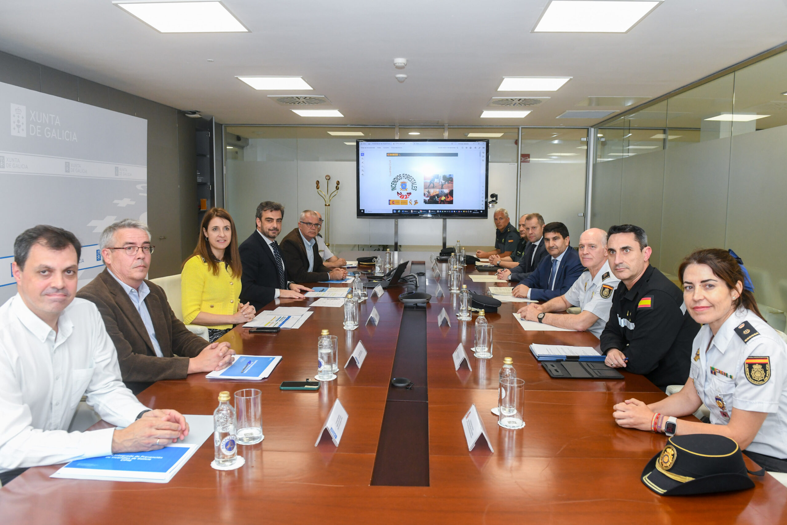 O conselleiro de Presidencia, Xustiza e Deportes, Diego Calvo,