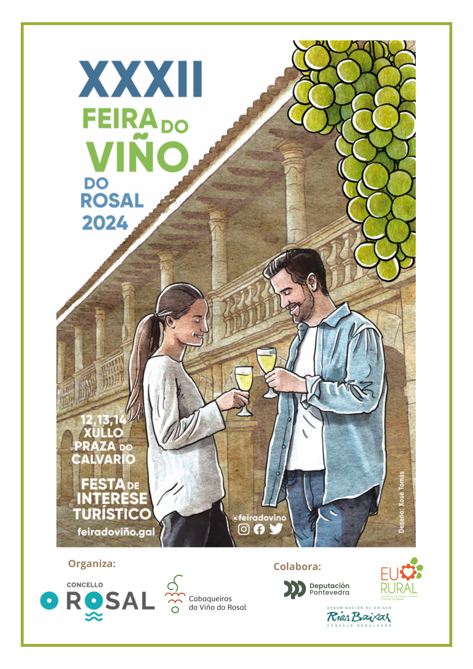 A XXXII Feira do VinŽo do Rosal chega con maģis horas de enoloxiģa e lecer 03