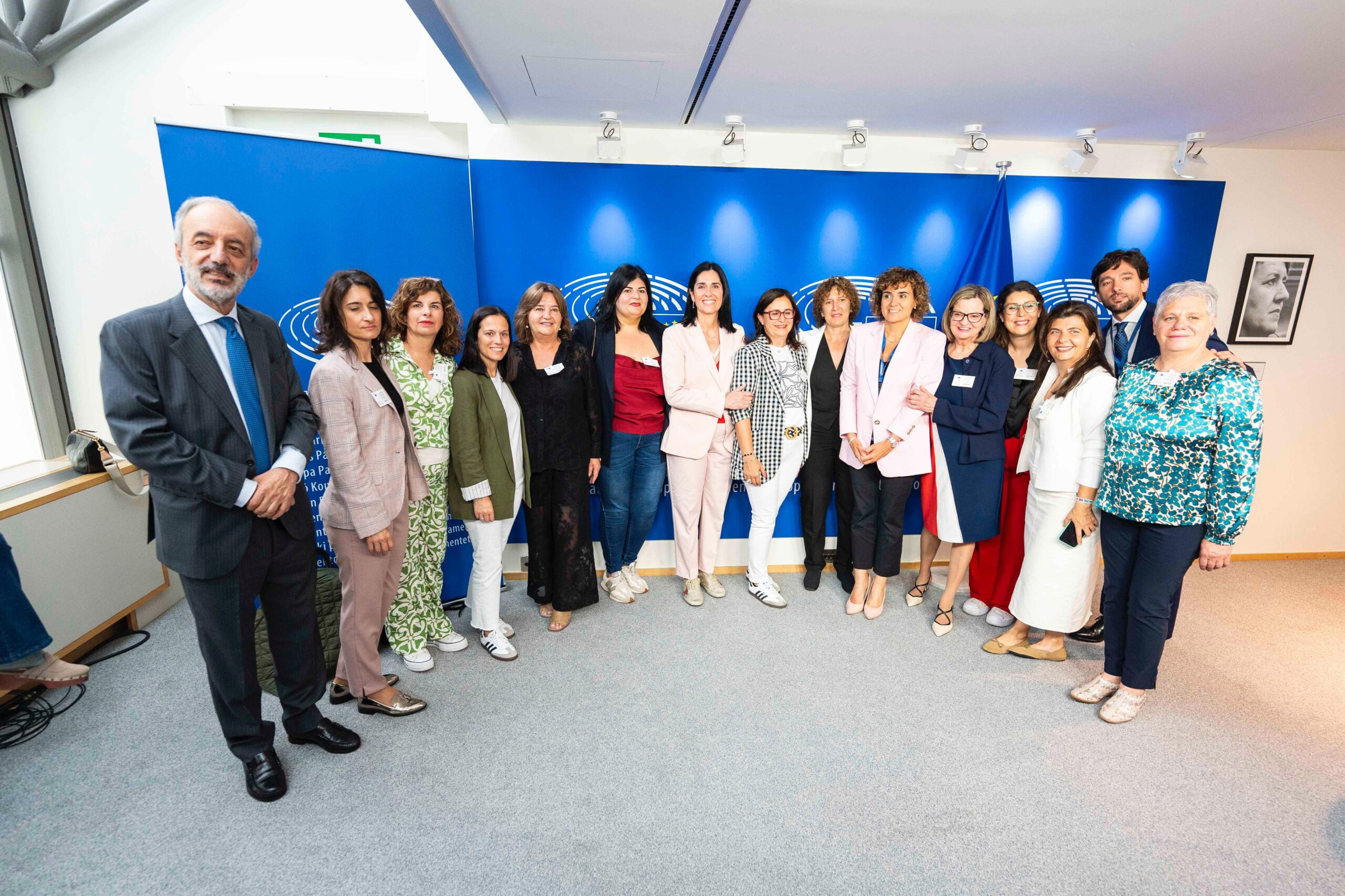 Delegación de alcaldesas do PPdeOU en Bruxelas