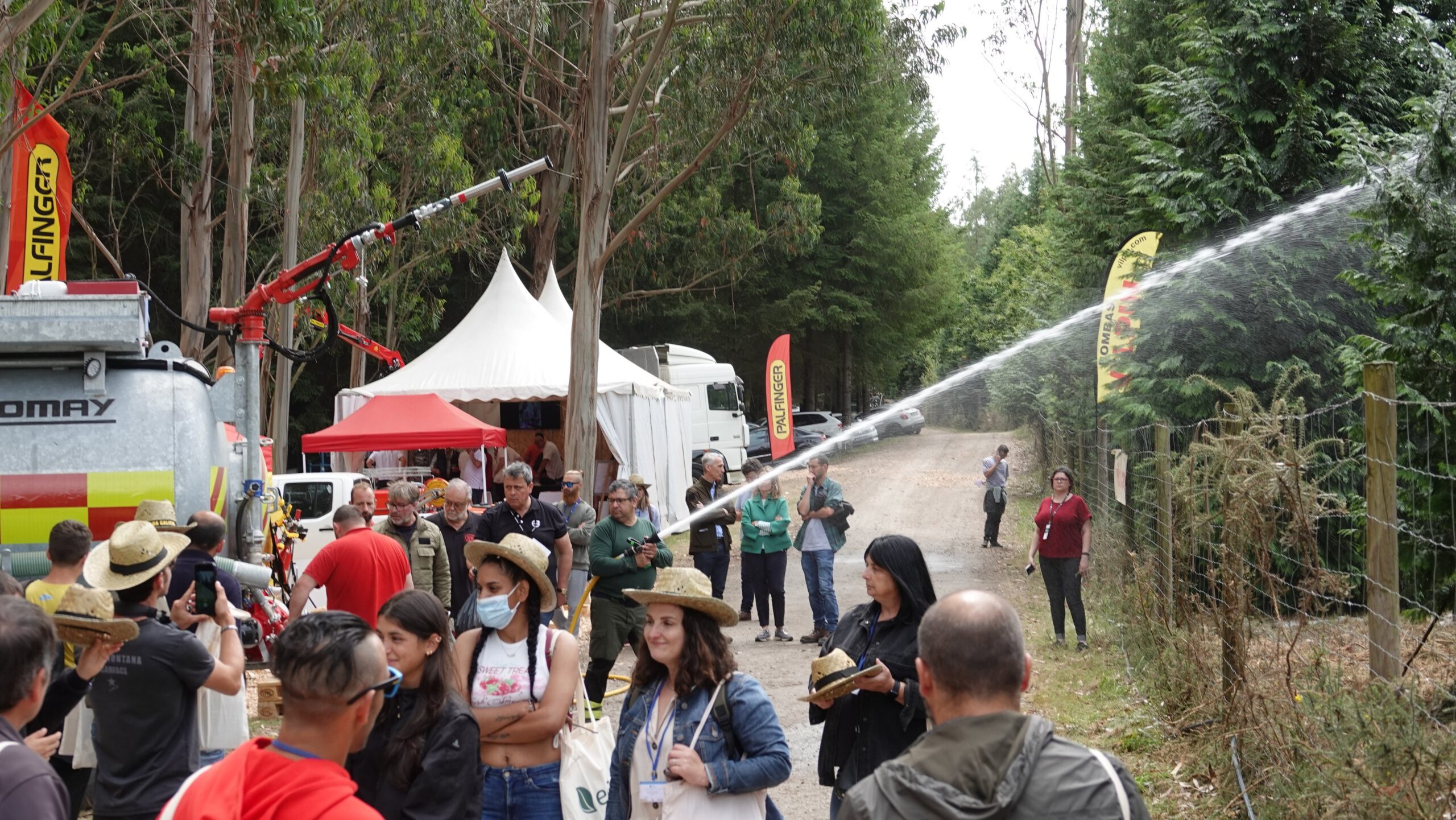 Demostración hoxe en Galiforest Abanca 2024 DSC00794