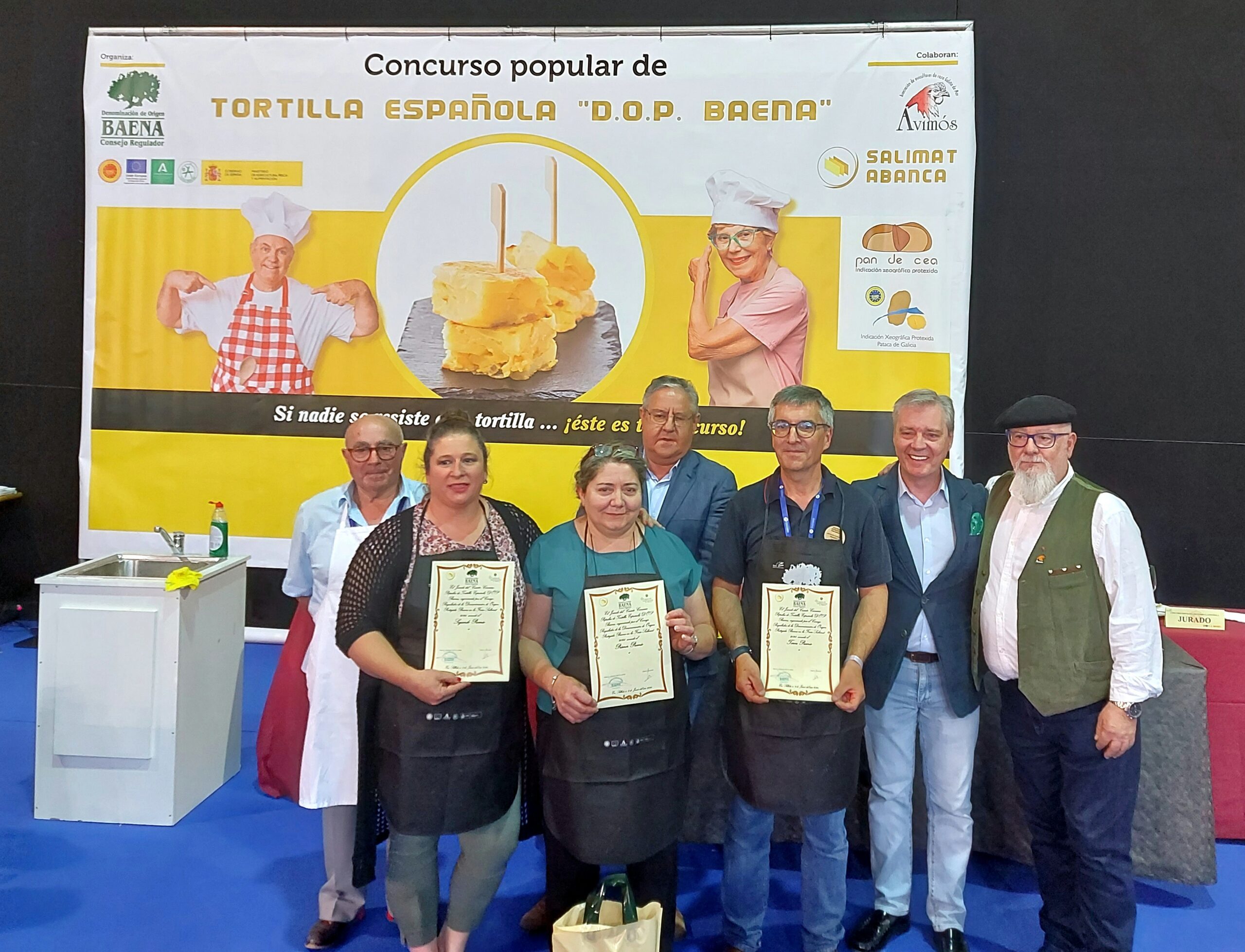 Gañadores do Concurso da Tortilla