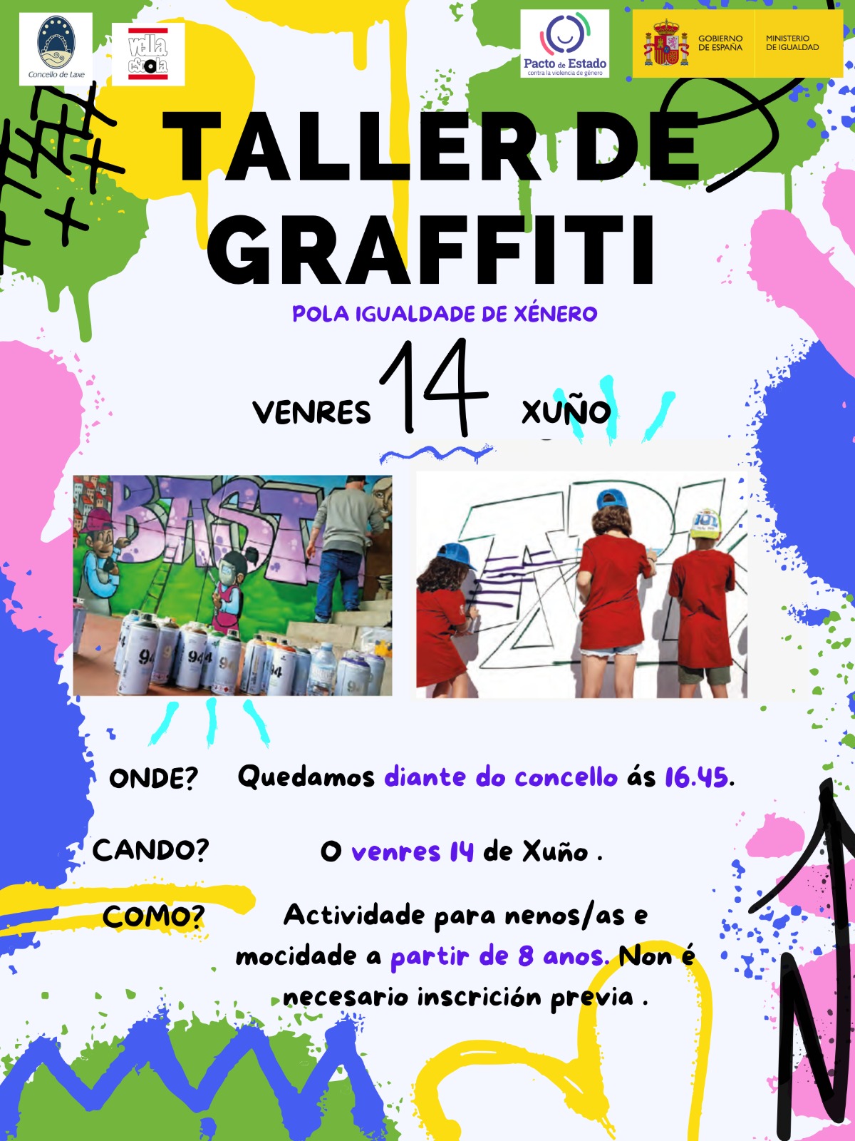 LAXE – TALLER DE GRAFFITI
