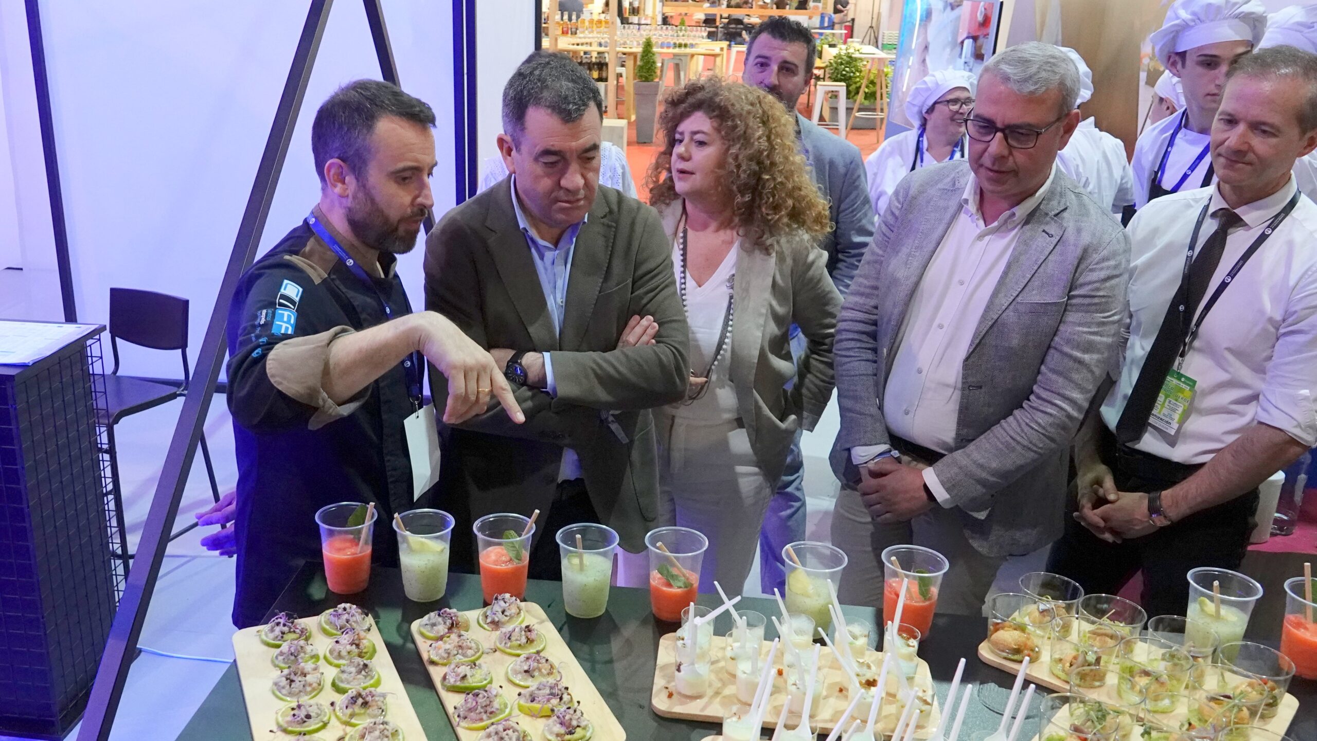 O Conselleiro de Educación visitou esta mañá a 46ª Abanca Semana Verde