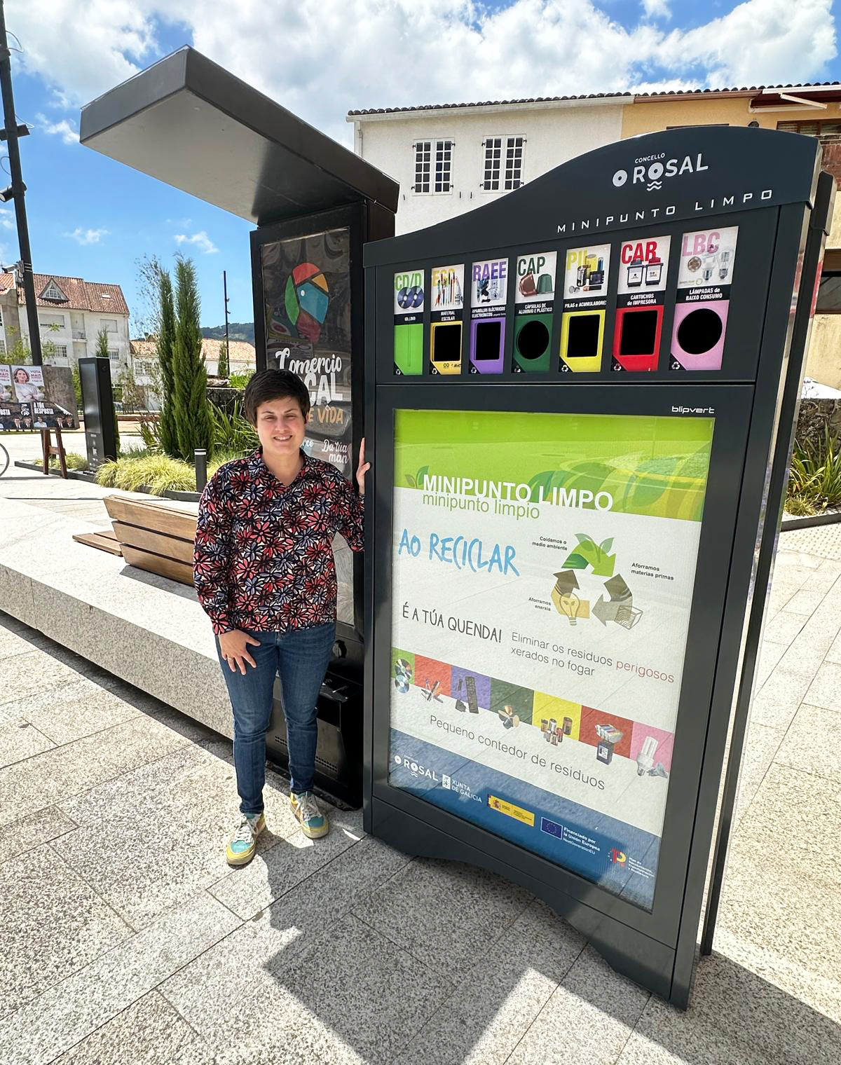 O Rosal achega aģ vecinŽanza a recollida separada de residuos especiais 01