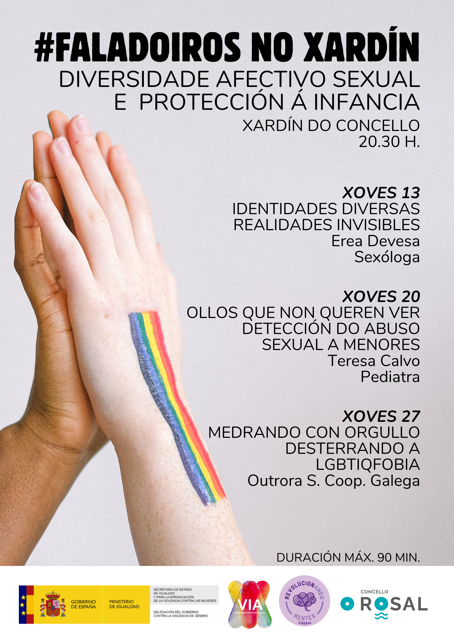 O Rosal estrea os ‘Faladoiros de Xardiěn’ para visibilizar a diversidade