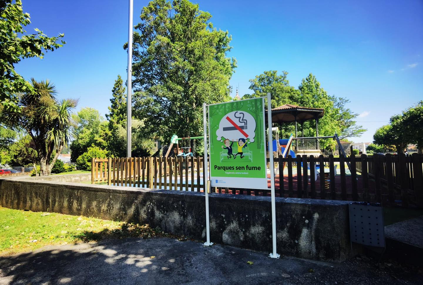 Parque Praza da Constitución Sen Fume