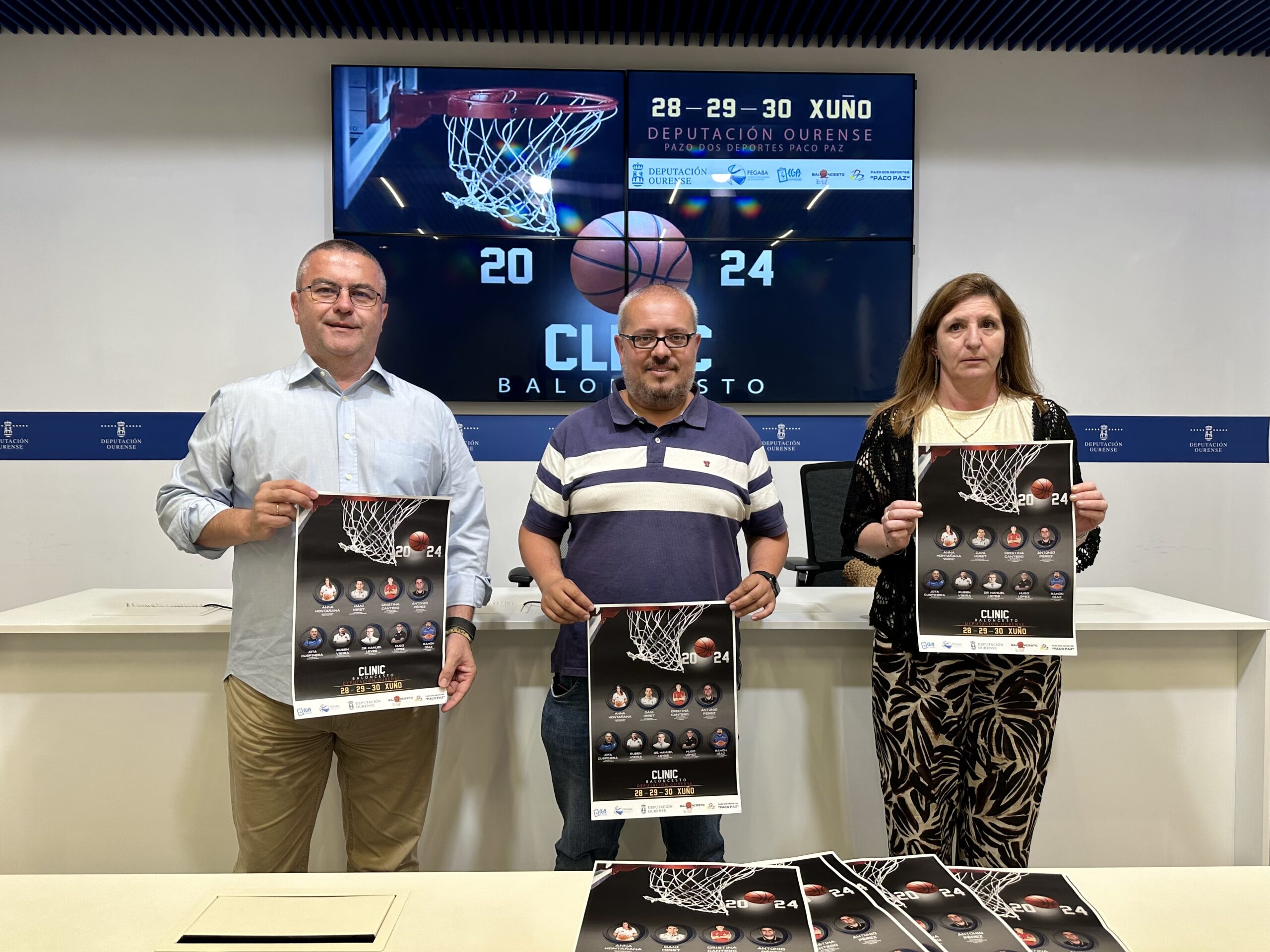 Presentación do Clínic Baloncesto da Deputación – 1