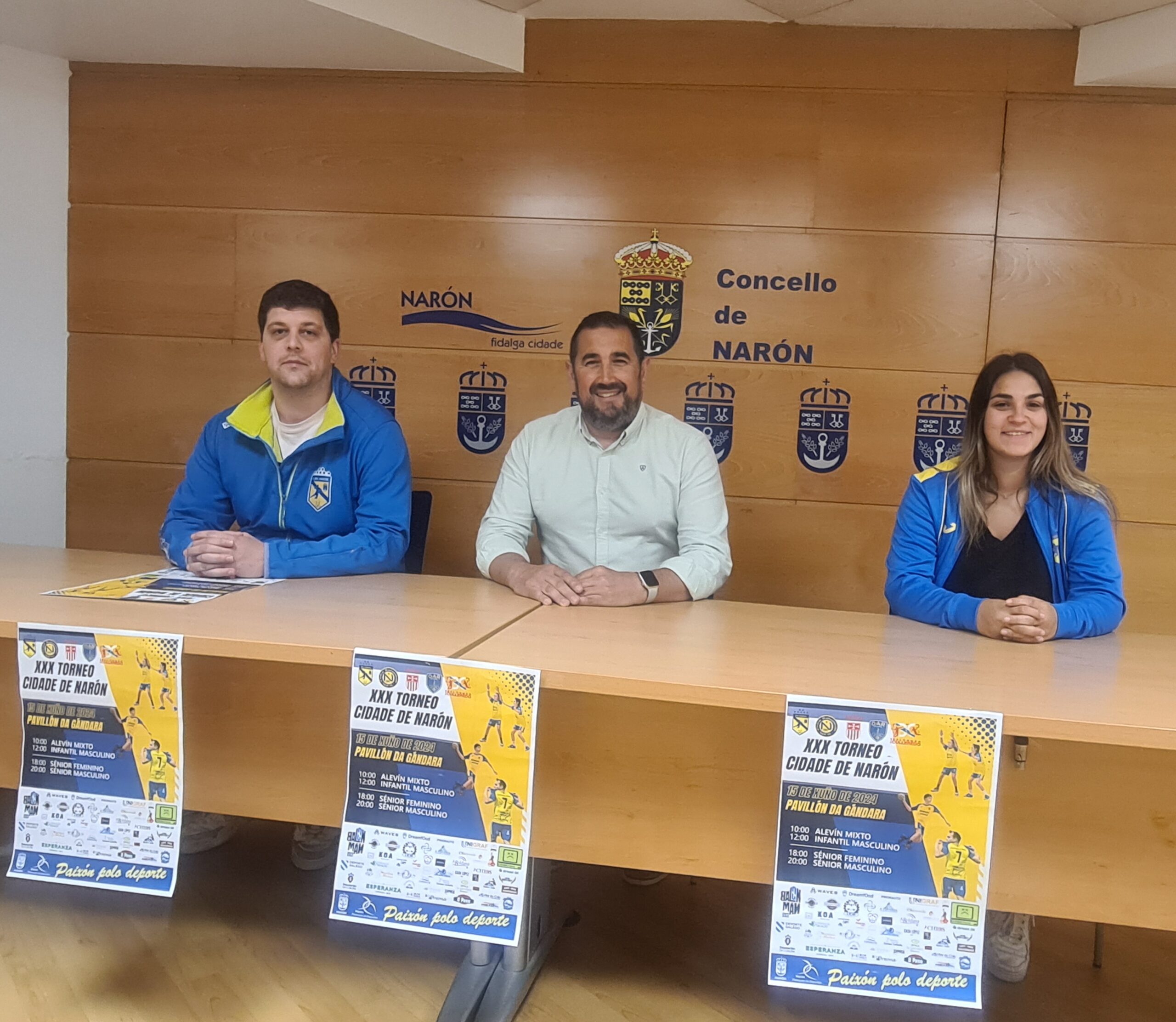 Presentación torneo balonmán