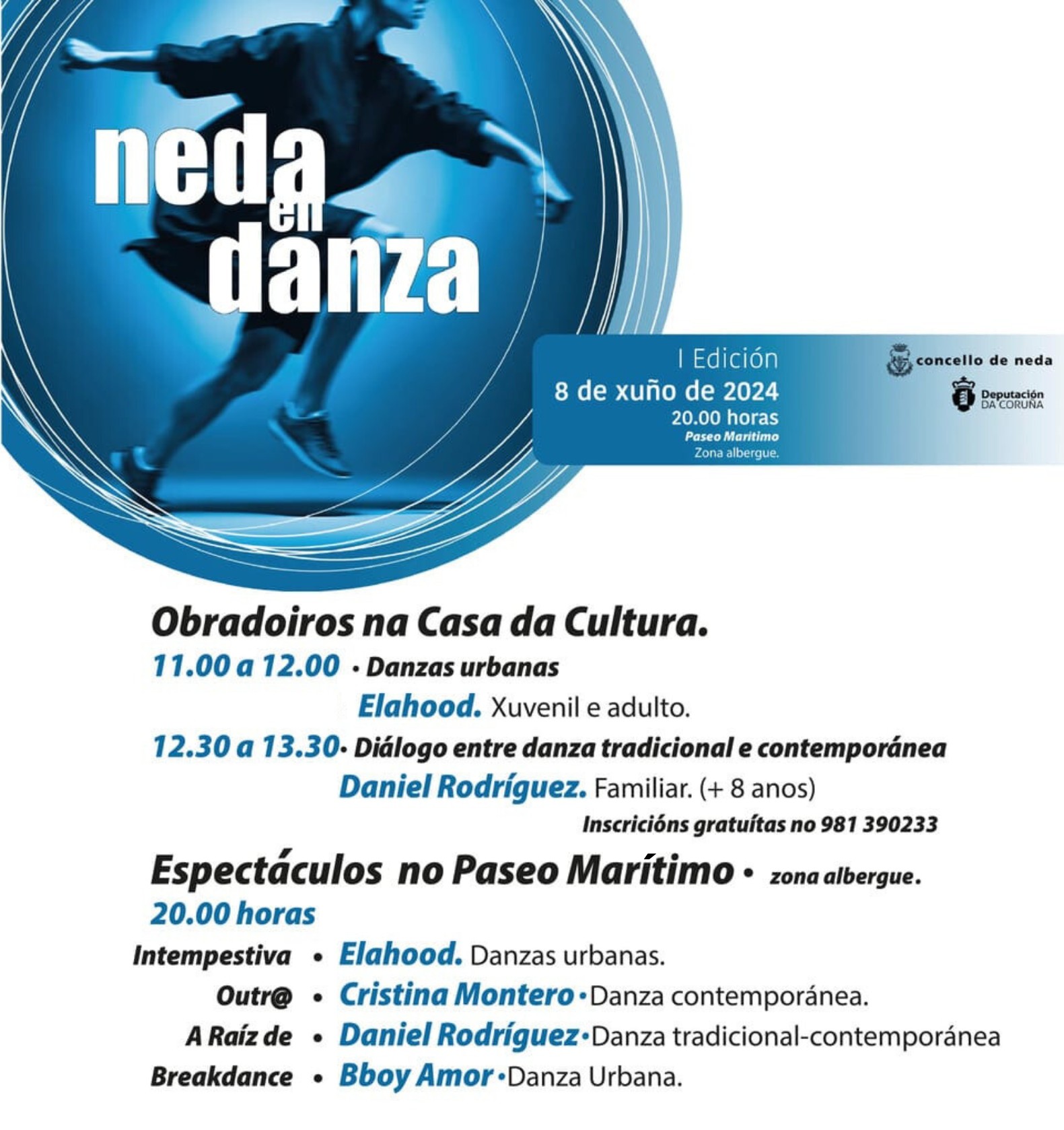 cartel Neda en danza (2)