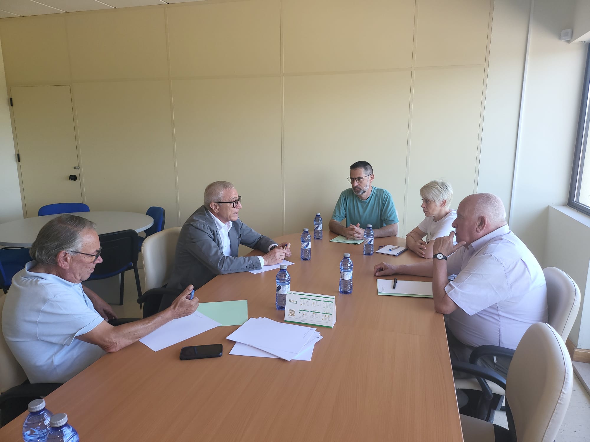 reunión Xerente Área Sanitaria de Vigo