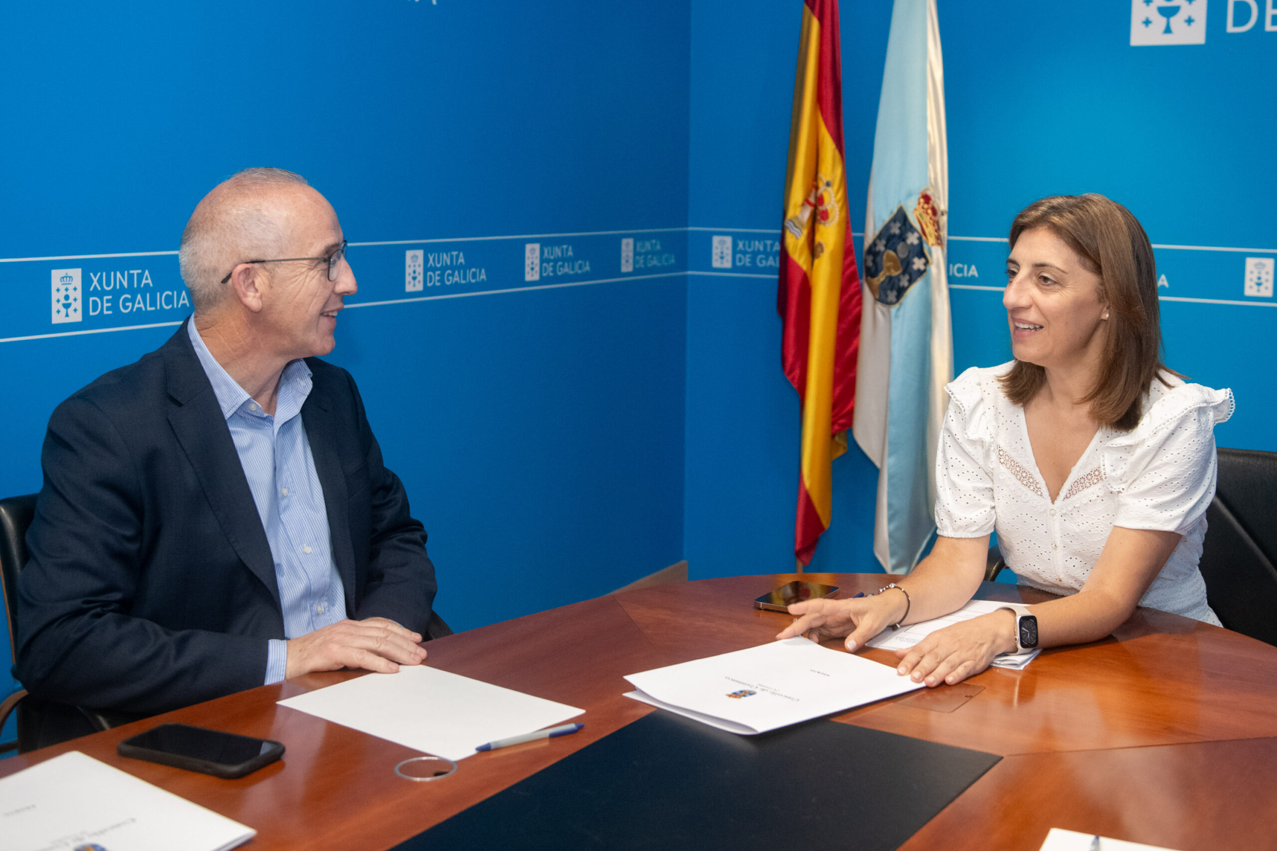 A conselleira de Medio Ambiente e Cambio Climático,Ángeles Vá