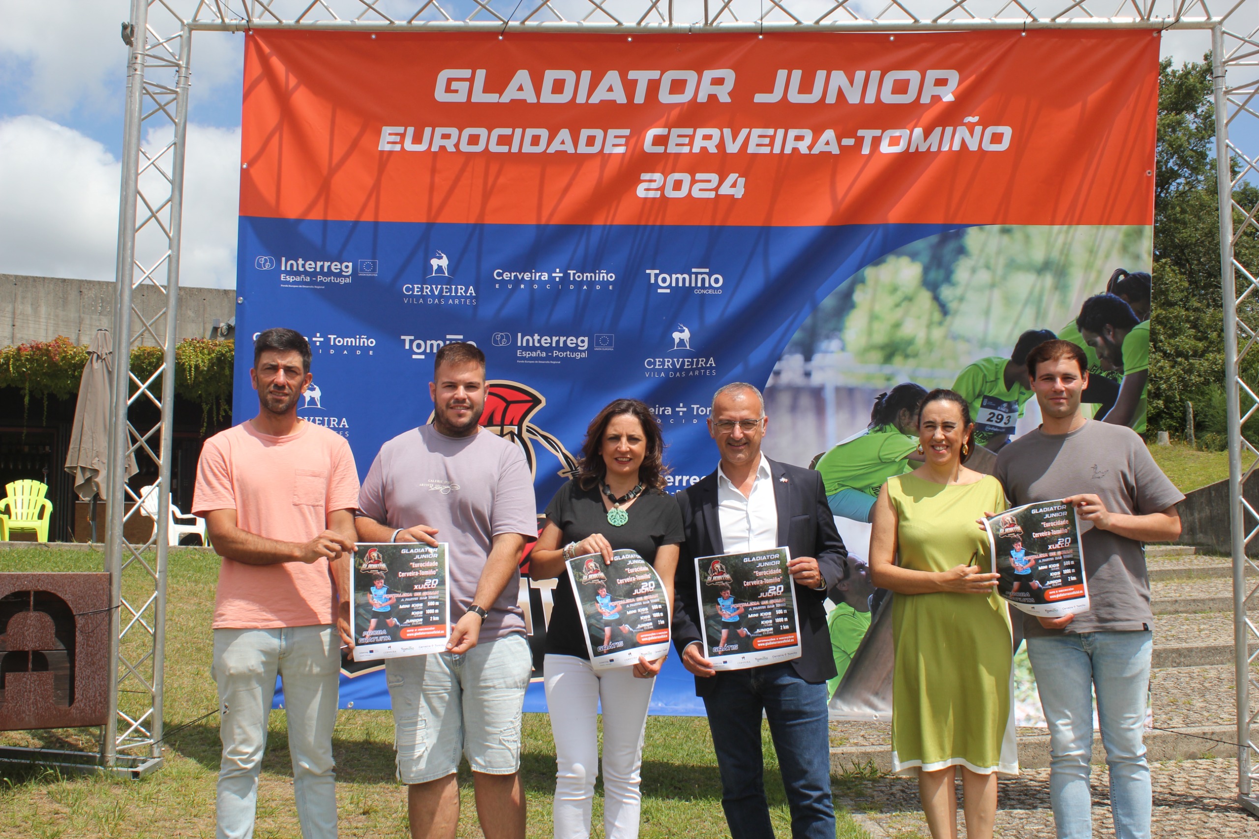 Aventura e deporte na Gladiator Junior da Eurocidade Cerveira-Tomiño 01