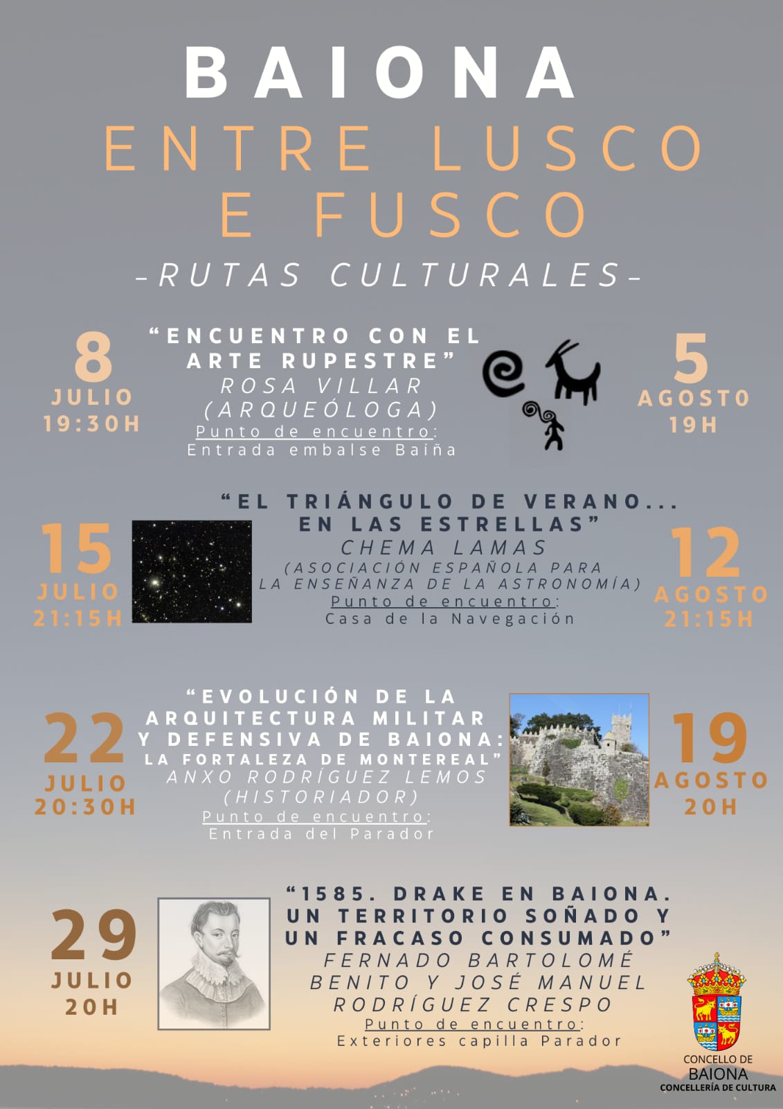 Baiona entre Lusco e Fusco