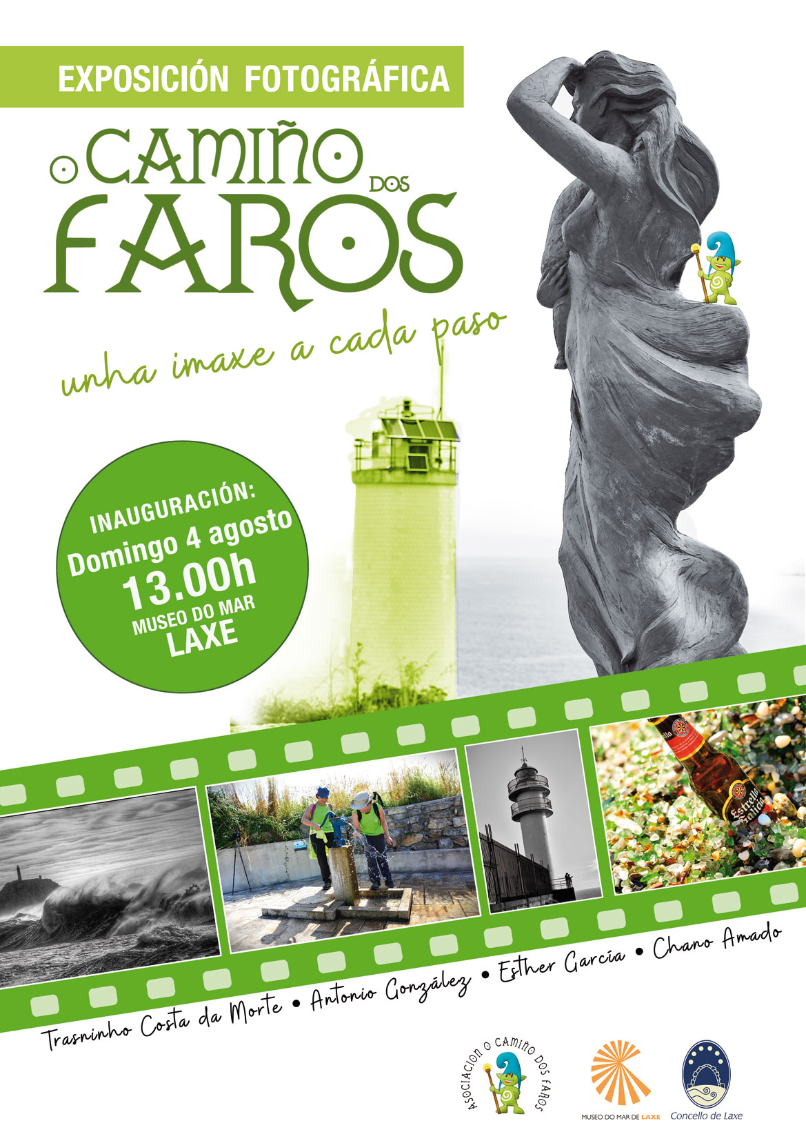 CARTEL EXPOSICIÓN CAMIÑO DOS FAROS