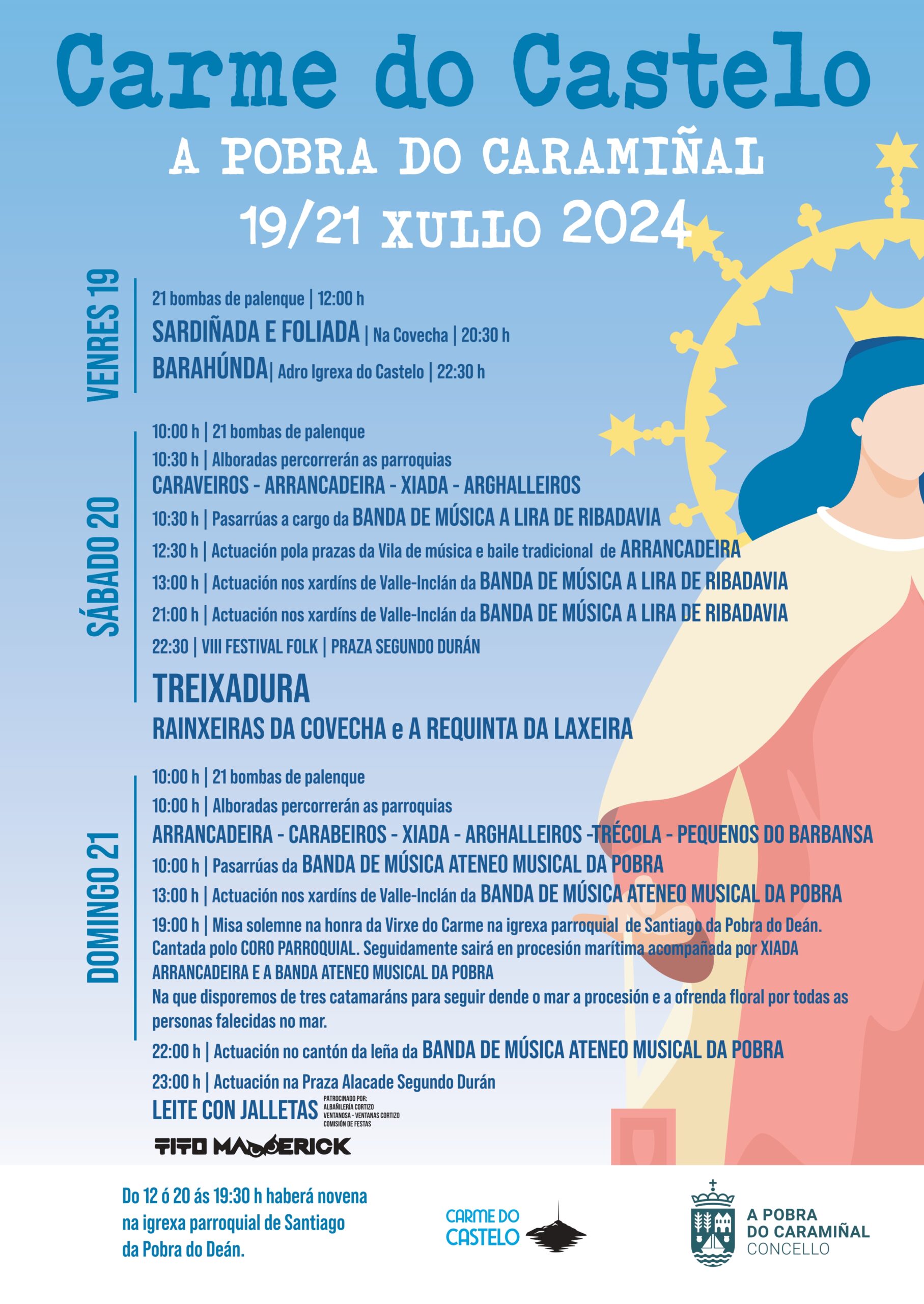 Cartel do Carme do Castelo 2024