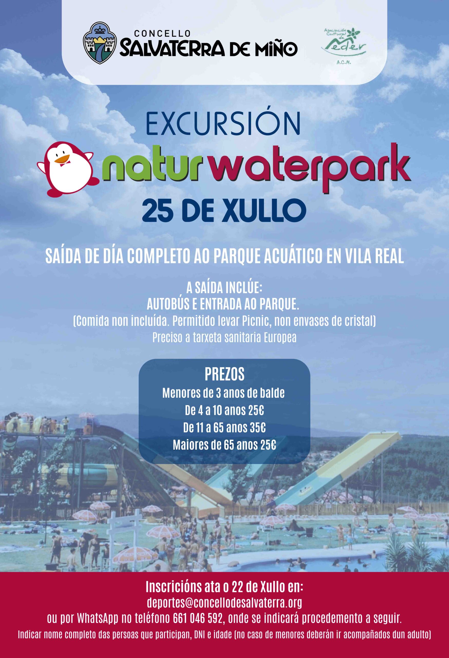 Cartel excursion WaterPark copia
