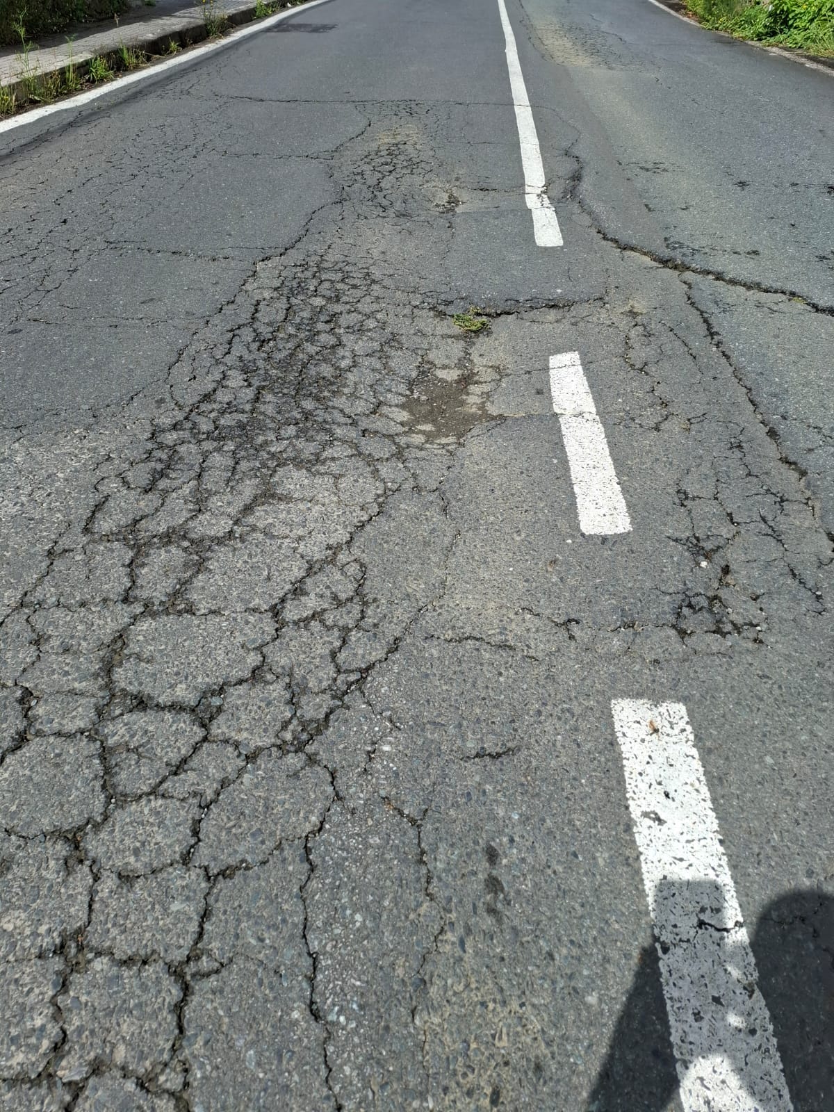 IMAXE – Afundimentos na rúa de Churruchao na Rocha