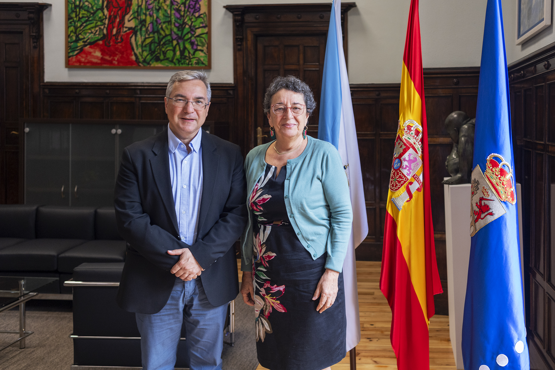 Luis Menor e Rosario Álvarez