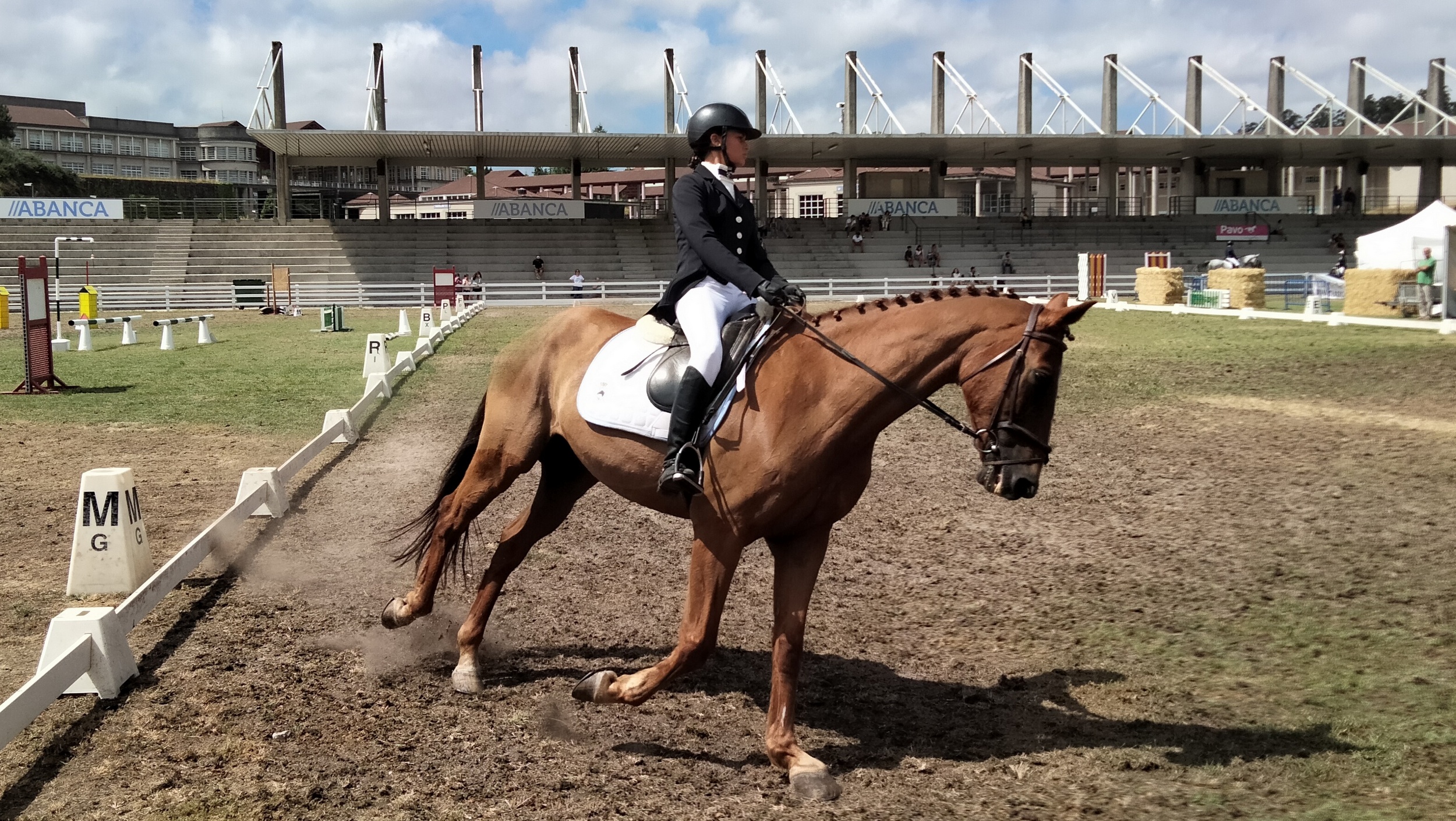 Participante Doma Clásica hoy en Equina Galicia 2024