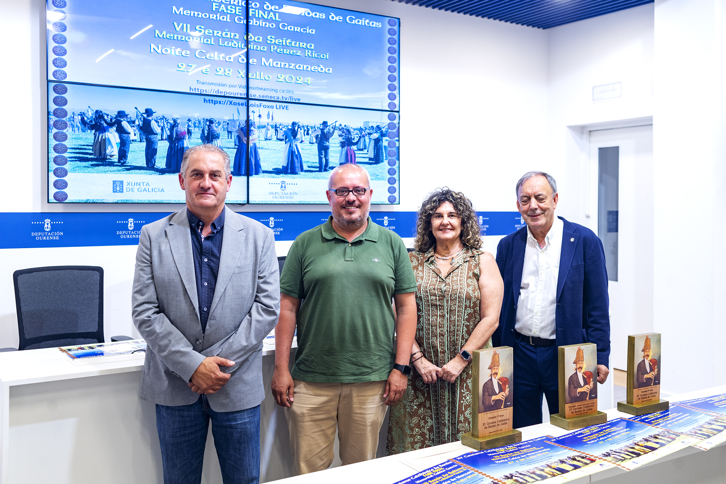 Presentación do XV Certame Celtibérico de Bandas de Gaitas – 2