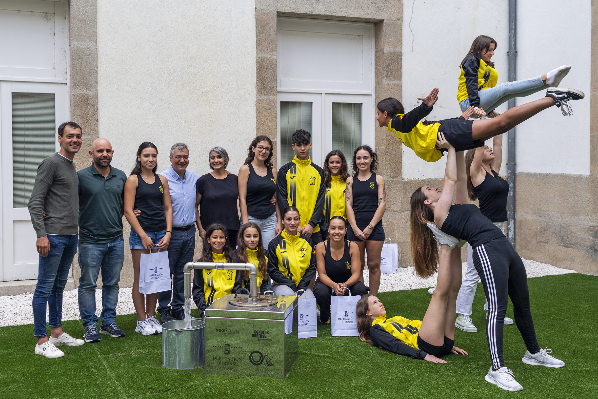 Recepción Club Ximnasia Burgas – 1