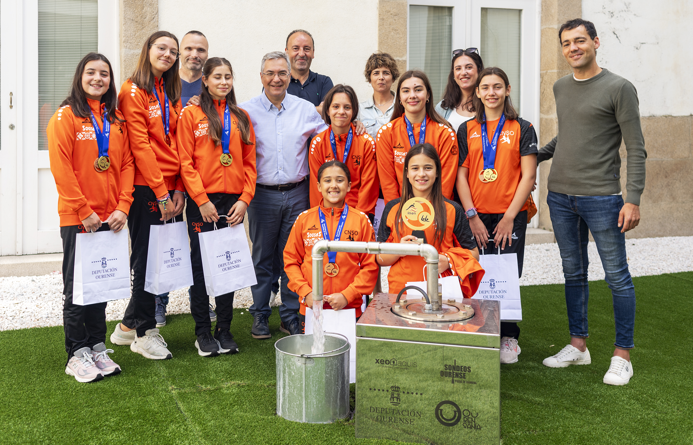 Recepción equipo Sincro Ourense – 1